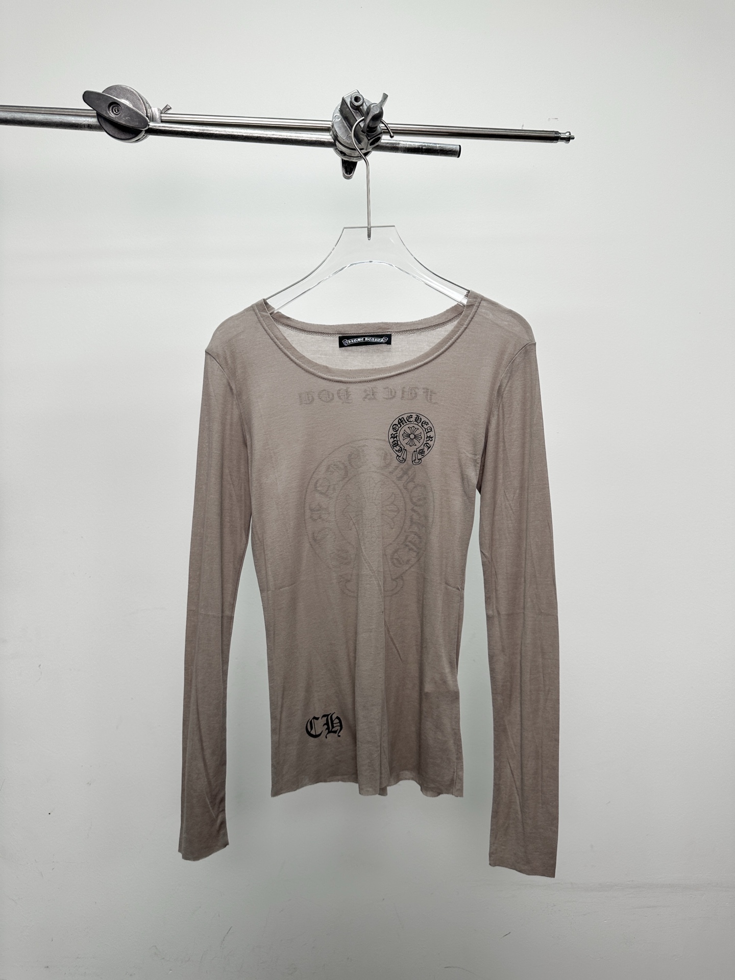 🌾克罗心 ｜ 新款长袖打底，日本进口100%高粘棉，多处印花工艺，特殊面料加持高级感强，尺码sml