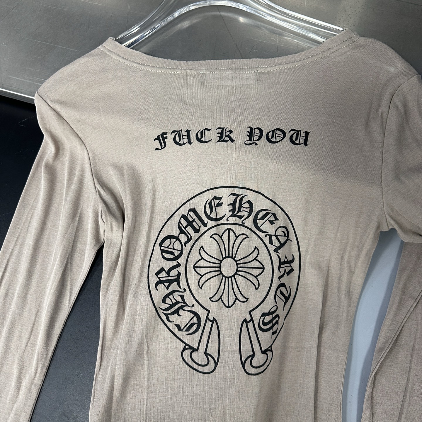 🌾克罗心 ｜ 新款长袖打底，日本进口100%高粘棉，多处印花工艺，特殊面料加持高级感强，尺码sml