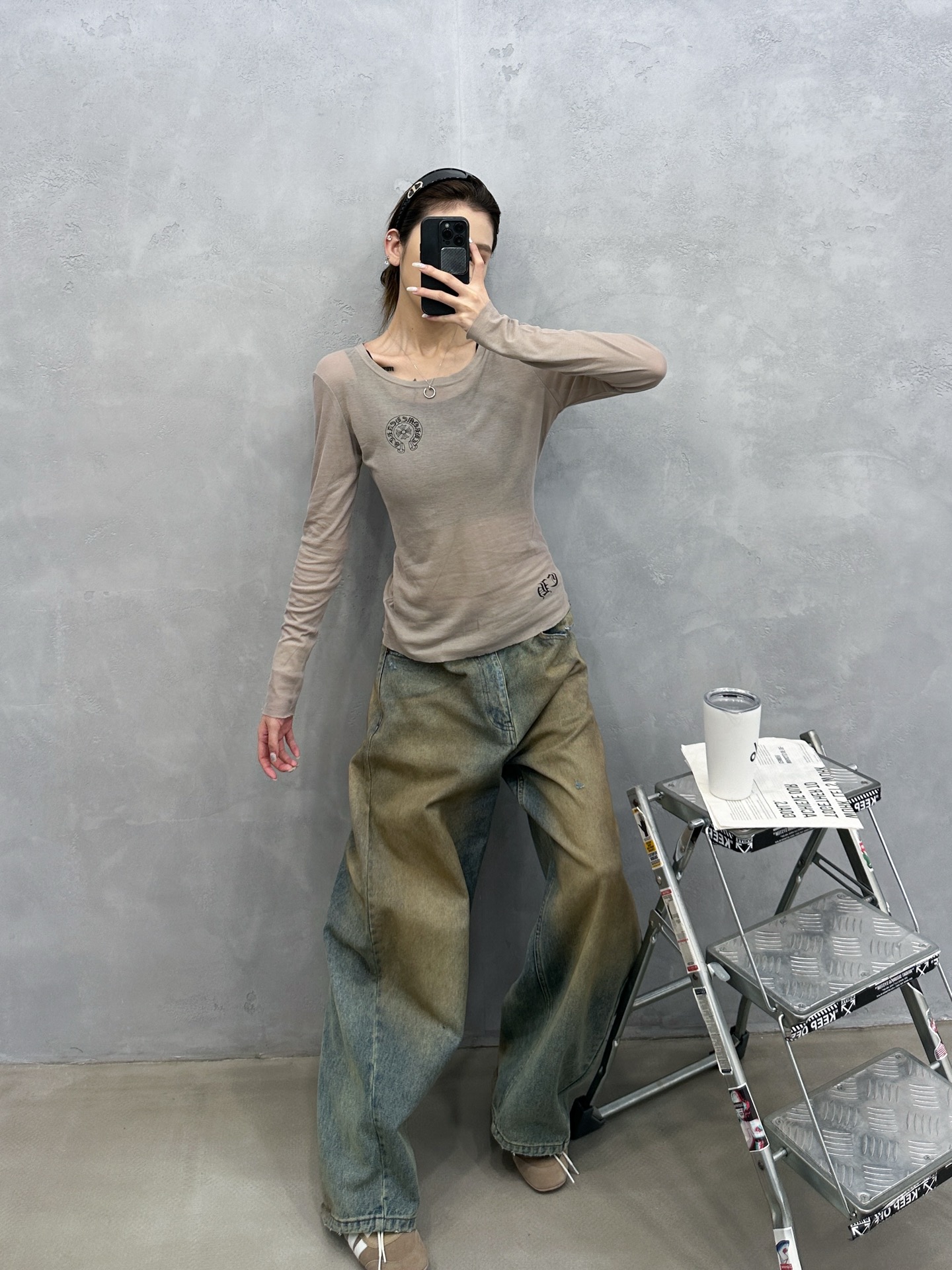 🌾克罗心 ｜ 新款长袖打底，日本进口100%高粘棉，多处印花工艺，特殊面料加持高级感强，尺码sml