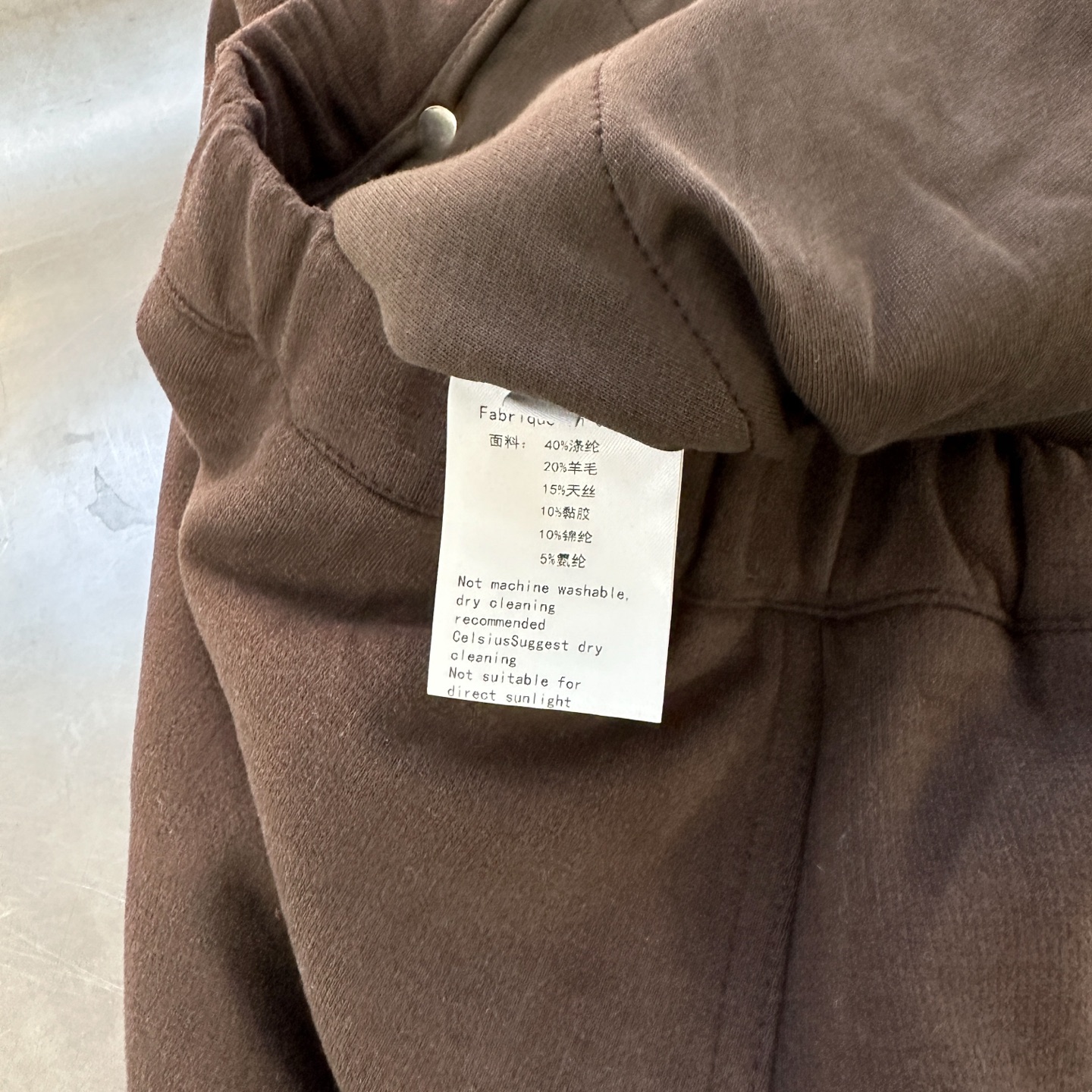 🌾克罗心 ｜ 新款休闲裤，经典时尚版型，进口天丝羊毛混纺面料，男女同款，尺码sml