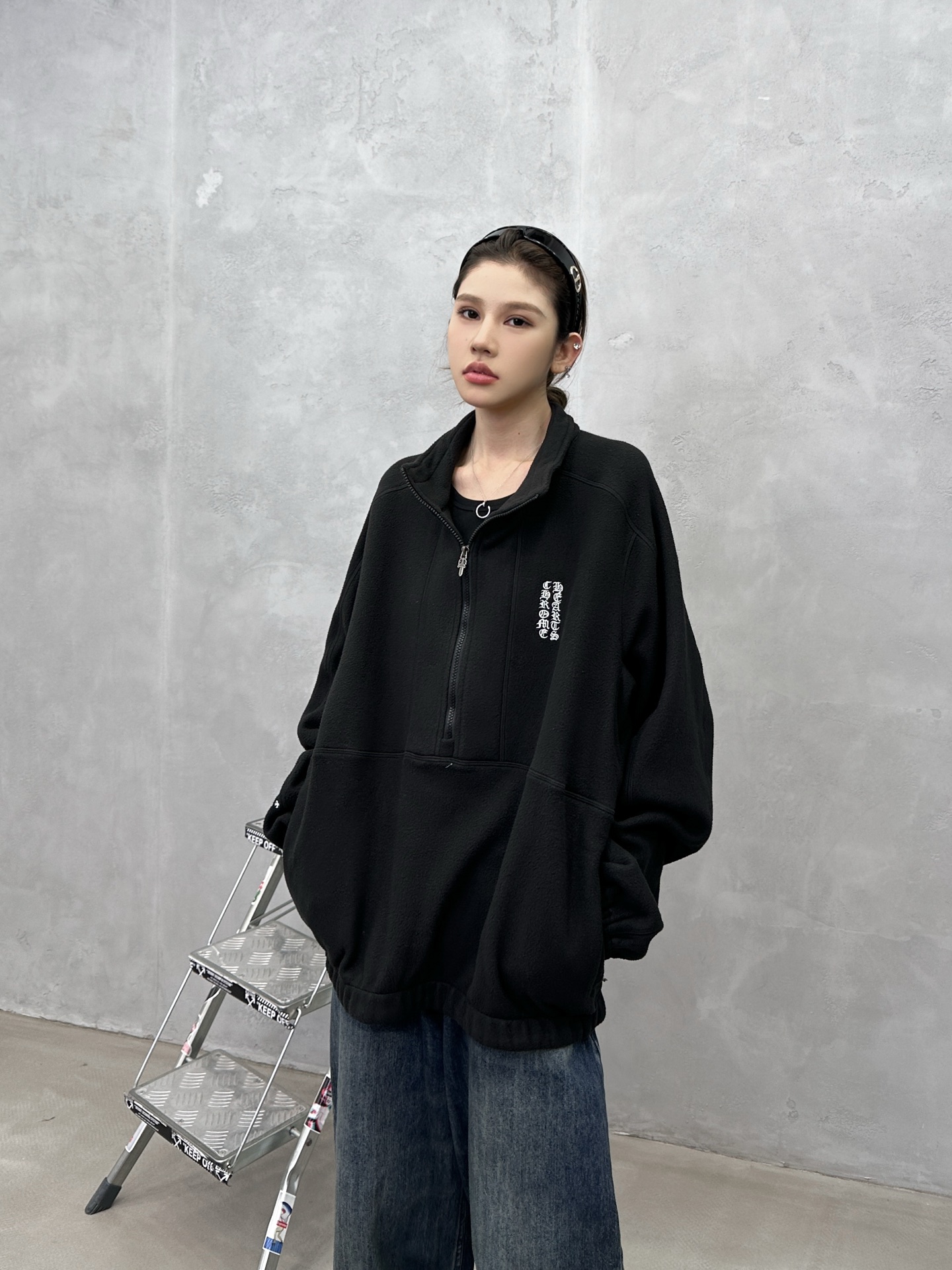 🌾克罗心 ｜ 新款套头卫衣，经典刺绣标，时尚套头卫衣款式，高密摇粒绒保暖面料，男女同款，尺码sml