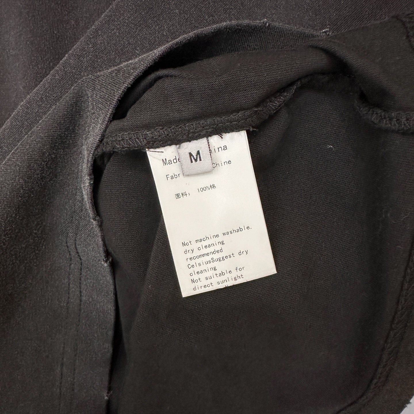 🌾巴黎 ｜ 新款长袖t，成衣洗水喷色工艺加成衣烫钻，男女同款，尺码sml