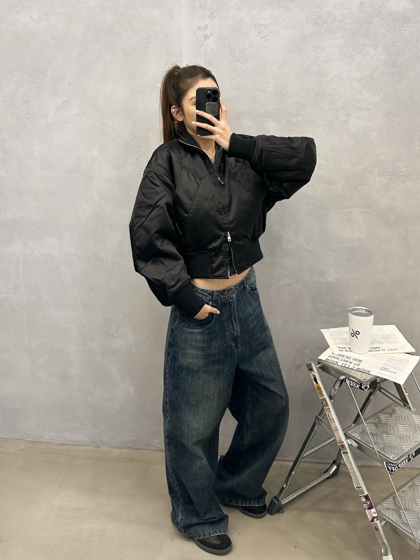 🌾大王 ｜ 新款棉服，特殊高密聚酯纤维面料，时尚飞行员夹克版型，尺码sml