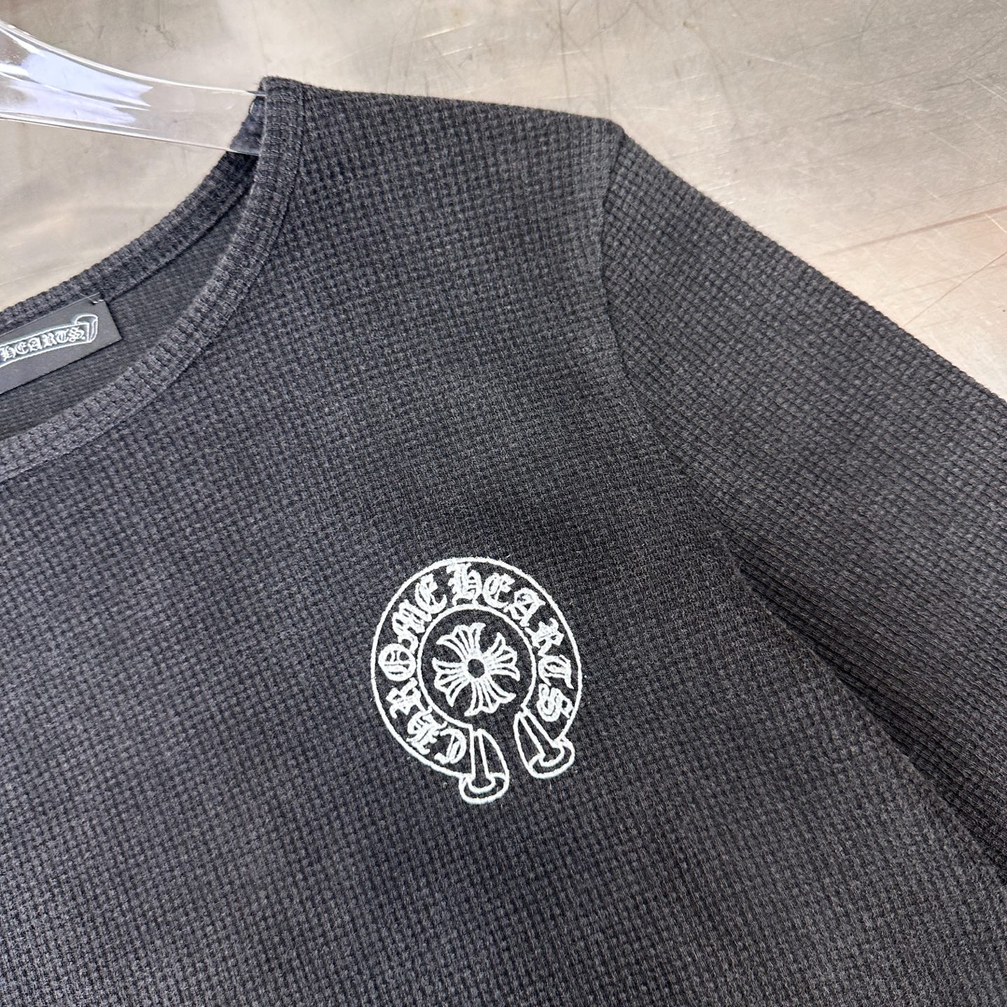 🌾克罗心 ｜ 新款长袖打底，成衣洗水加全身5处印花工艺，休闲时尚，尺码sml