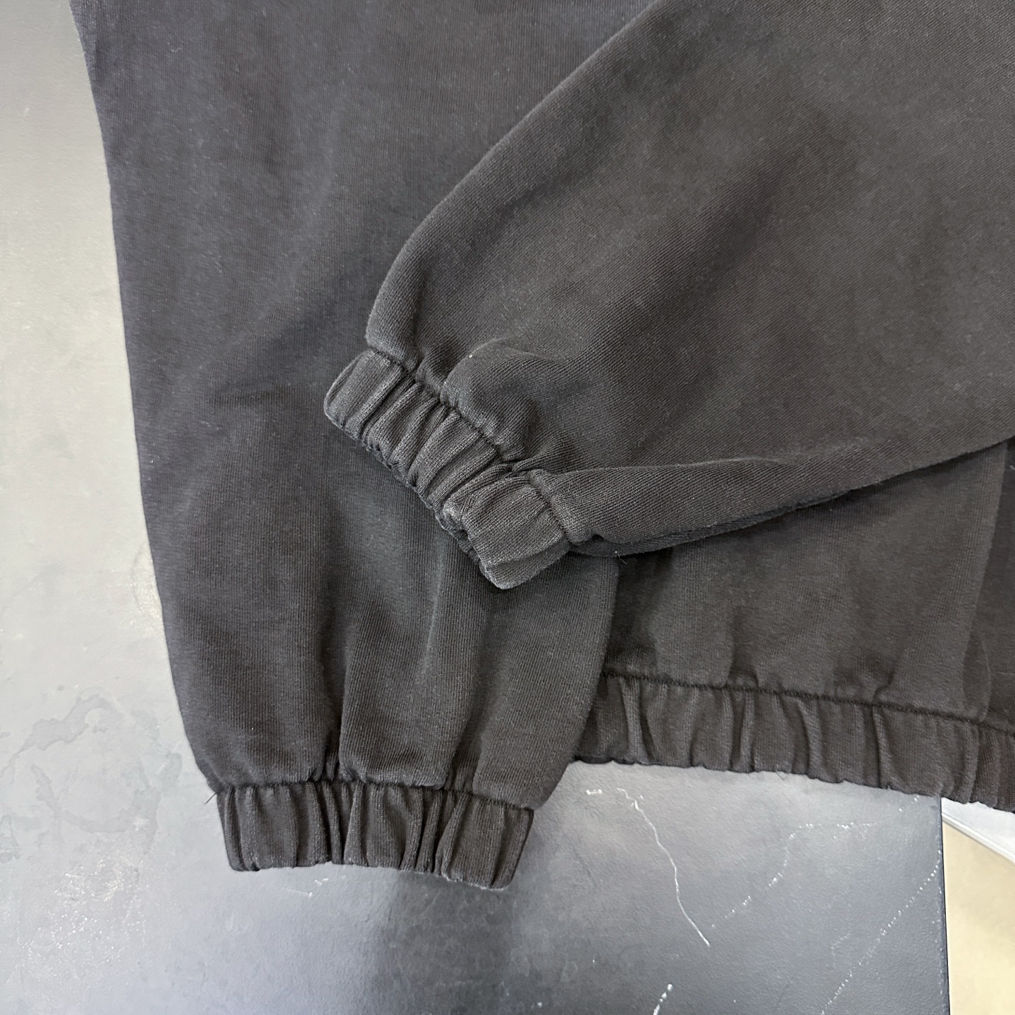 🌾Acne ｜ 新款卫衣，成衣洗水印花吊磨工艺，拉链领口套头版型，男女同款，尺码sml