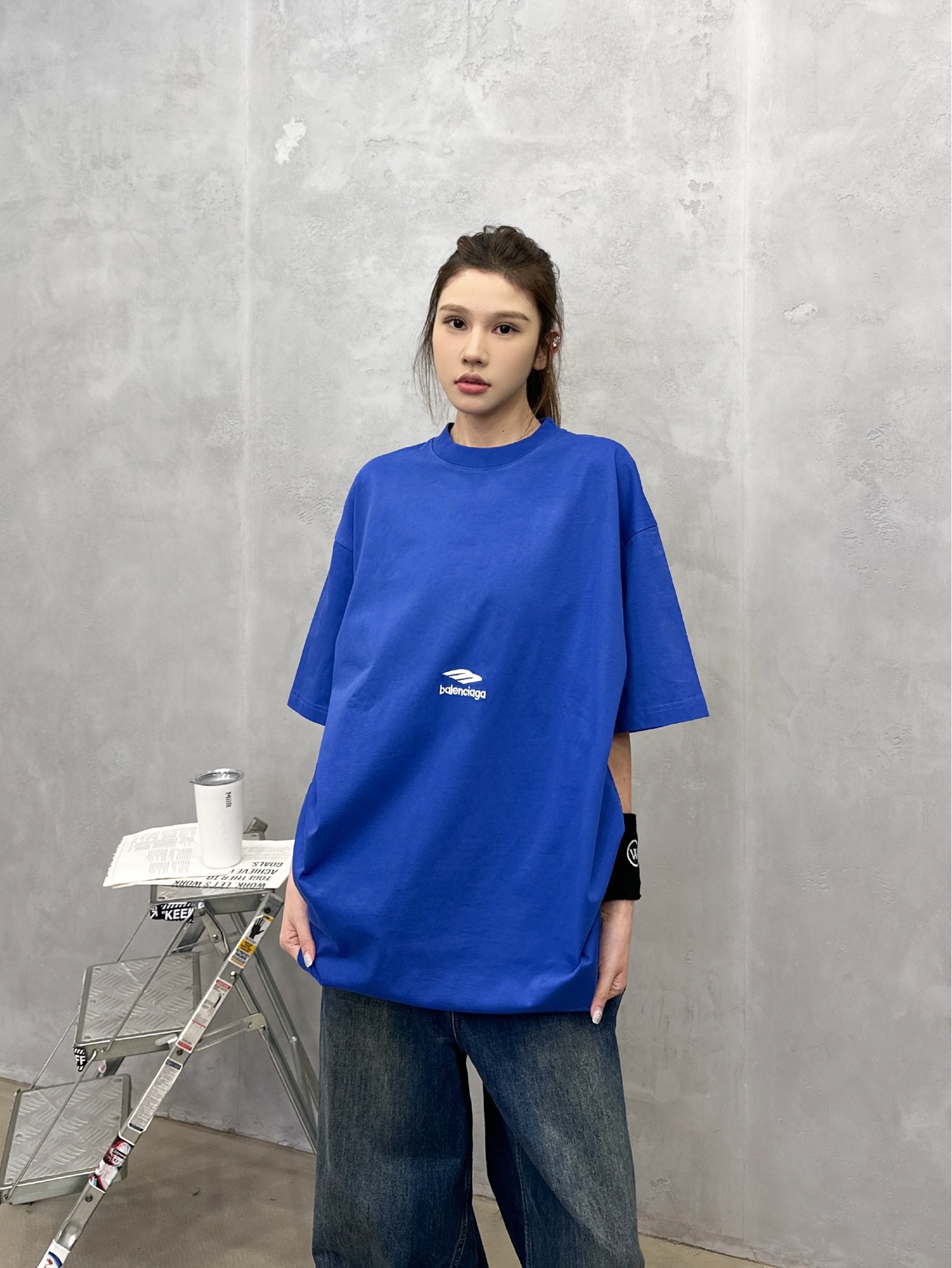 🌾巴黎 ｜ 新款短袖t，成衣洗水工艺加多处刺绣，男女同款，尺码sml