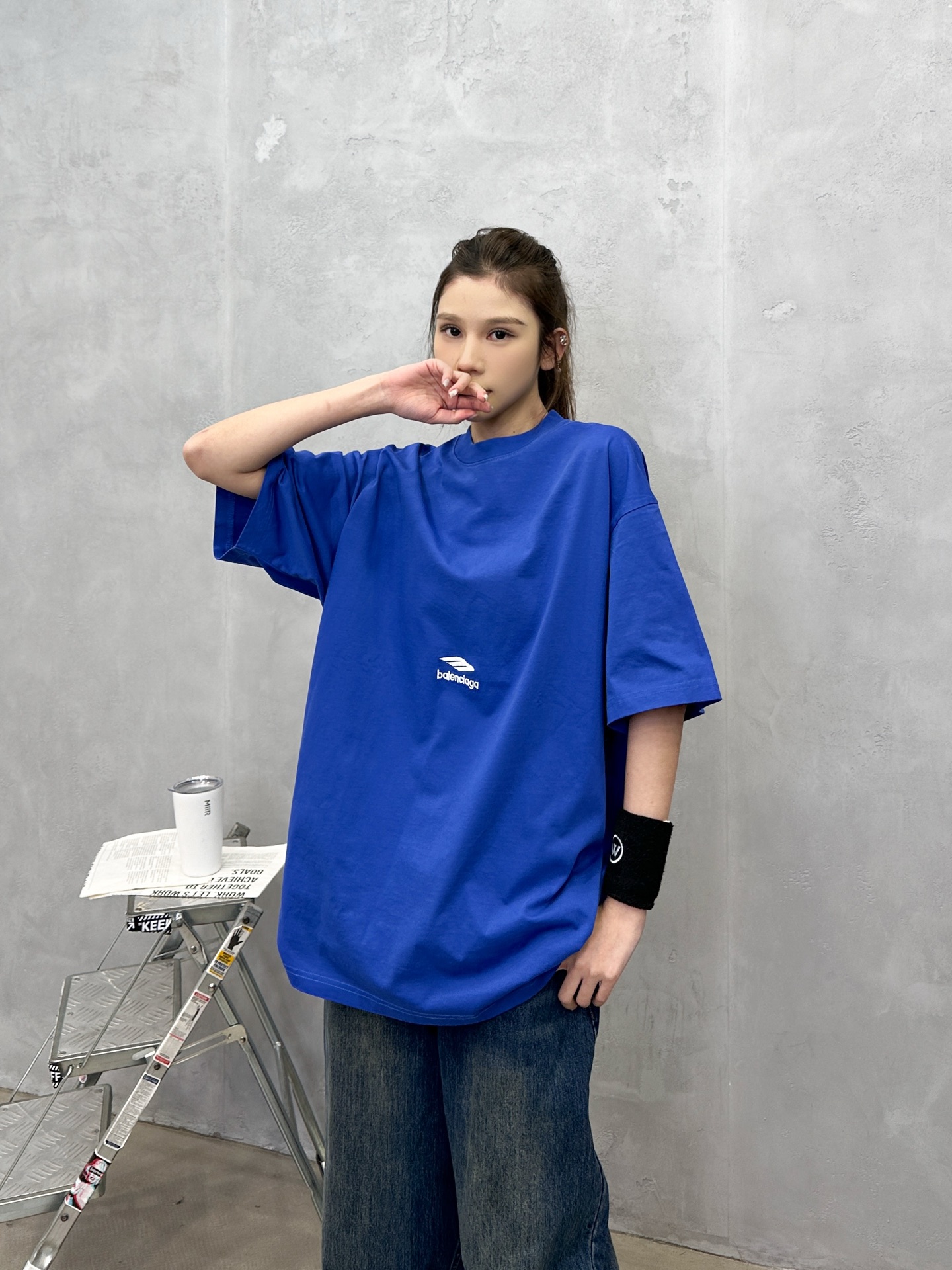 🌾巴黎 ｜ 新款短袖t，成衣洗水工艺加多处刺绣，男女同款，尺码sml