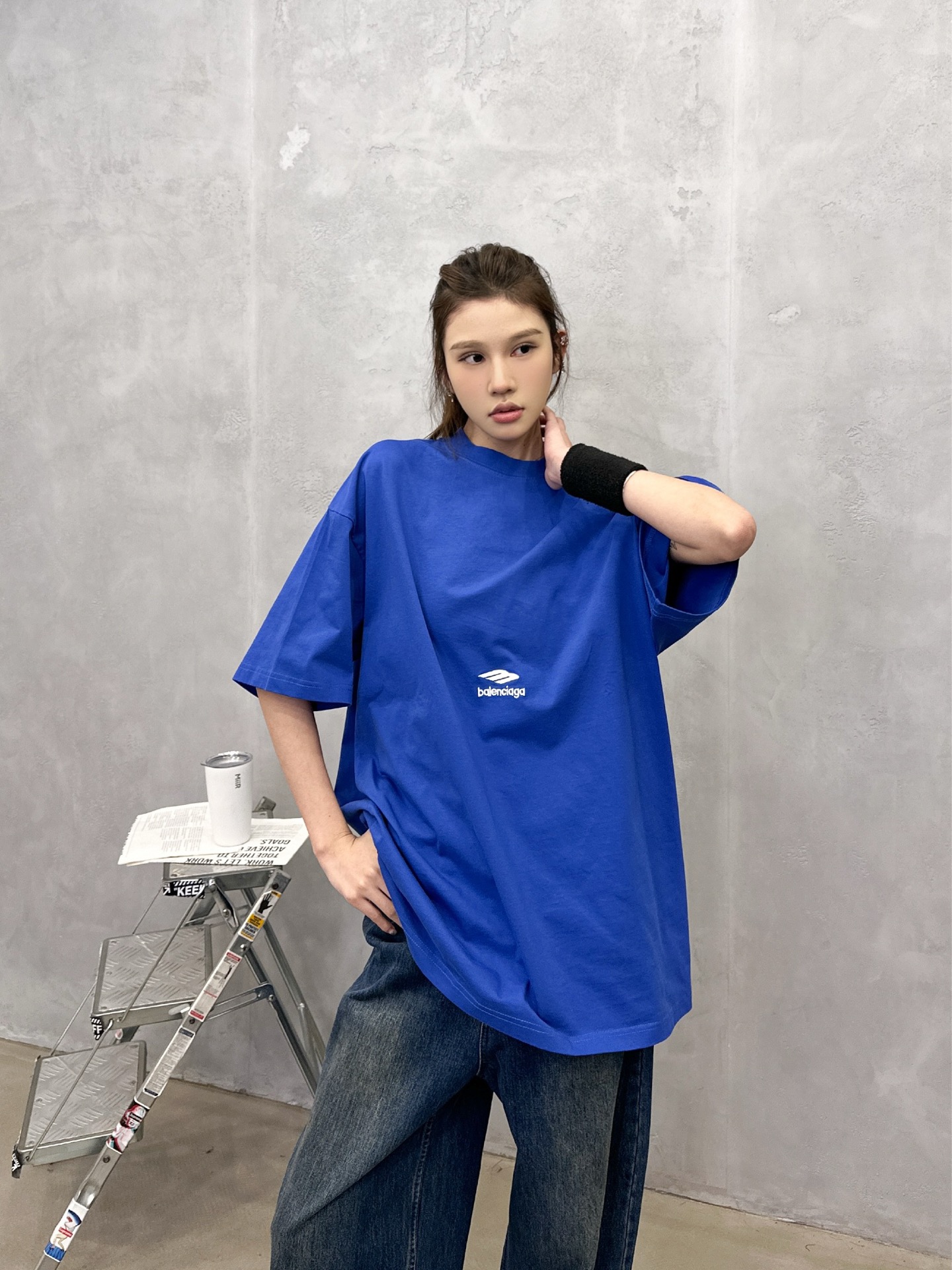 🌾巴黎 ｜ 新款短袖t，成衣洗水工艺加多处刺绣，男女同款，尺码sml