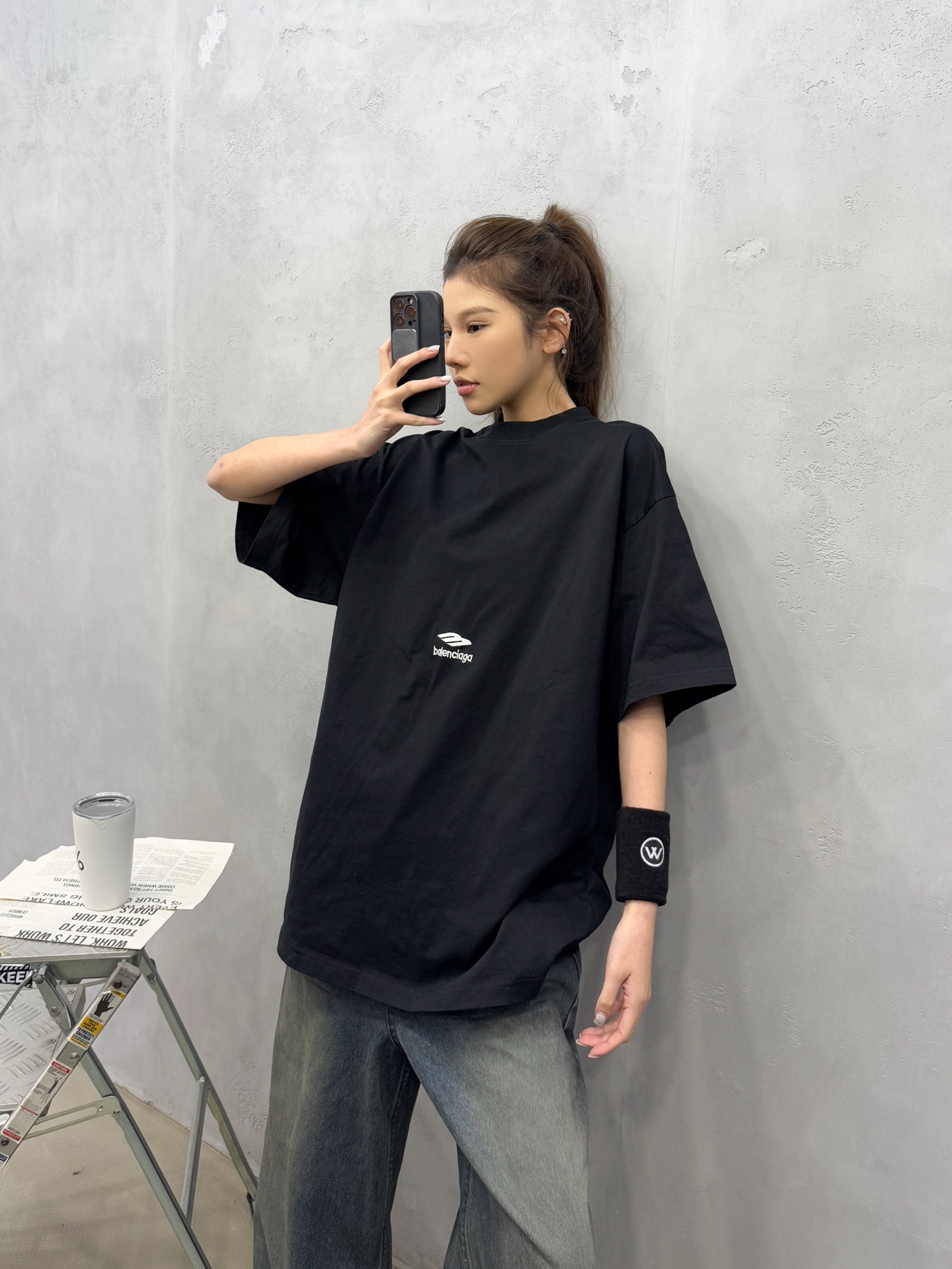 🌾巴黎 ｜ 新款短袖t，成衣洗水工艺加多处刺绣，男女同款，尺码sml