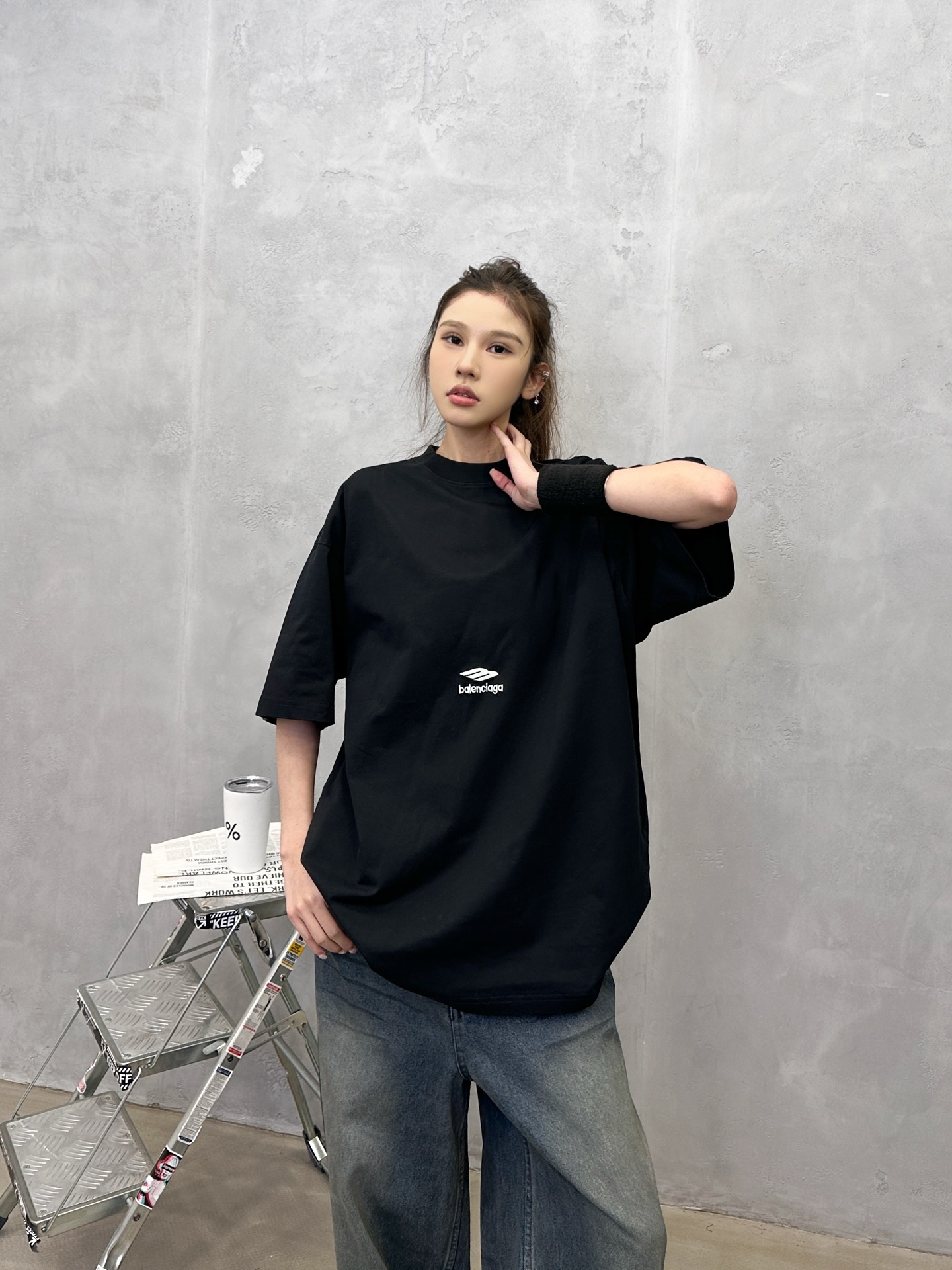 🌾巴黎 ｜ 新款短袖t，成衣洗水工艺加多处刺绣，男女同款，尺码sml