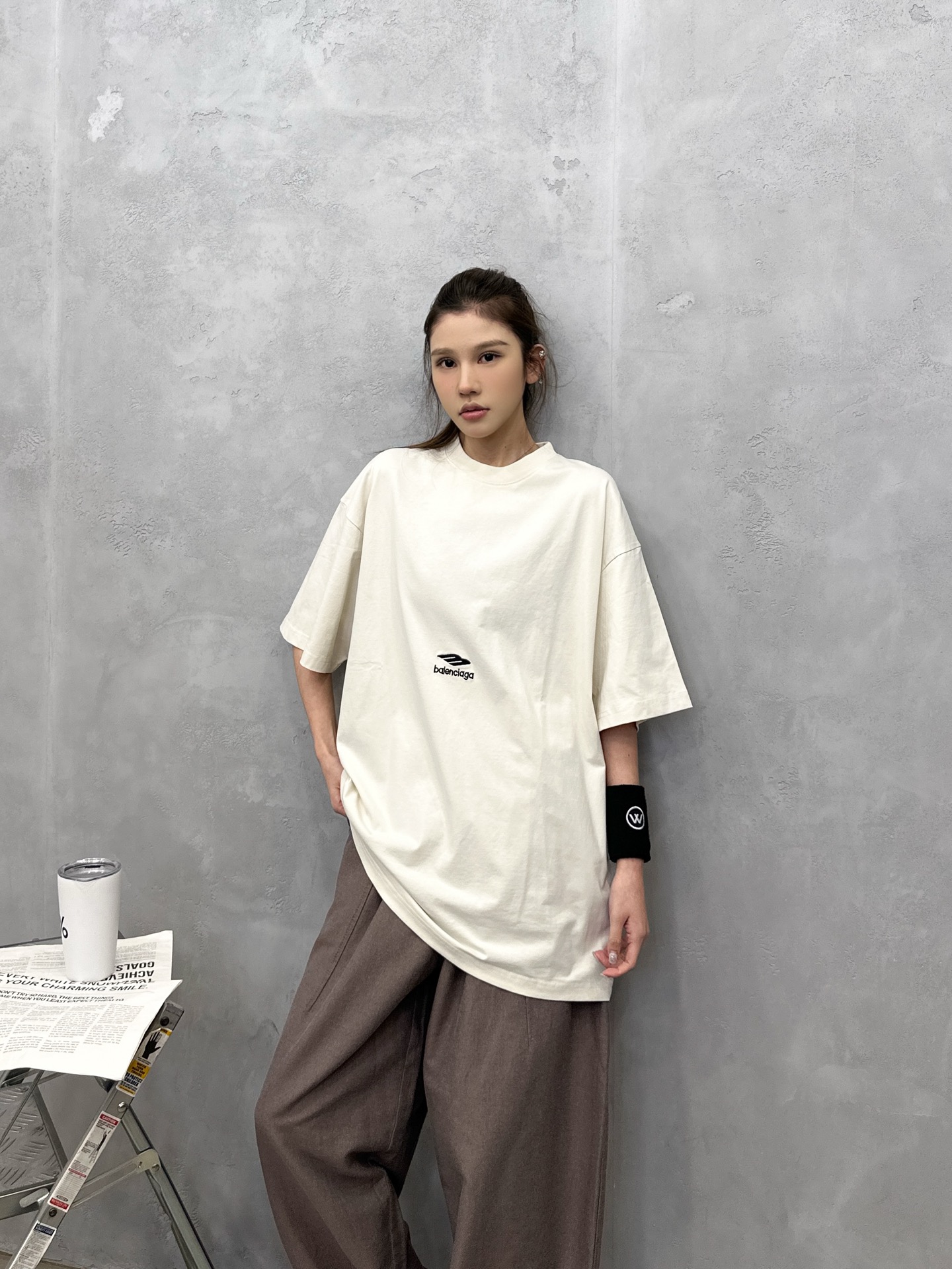 🌾巴黎 ｜ 新款短袖t，成衣洗水工艺加多处刺绣，男女同款，尺码sml