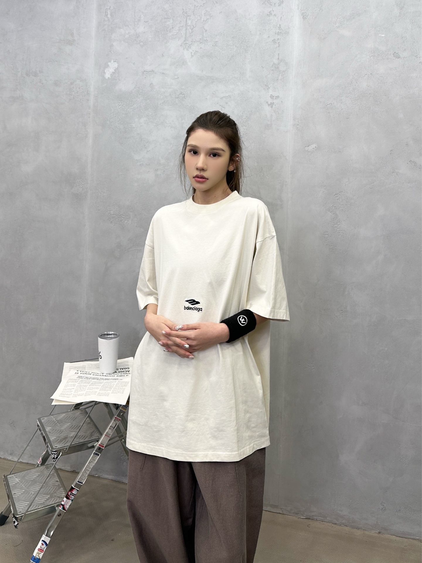 🌾巴黎 ｜ 新款短袖t，成衣洗水工艺加多处刺绣，男女同款，尺码sml