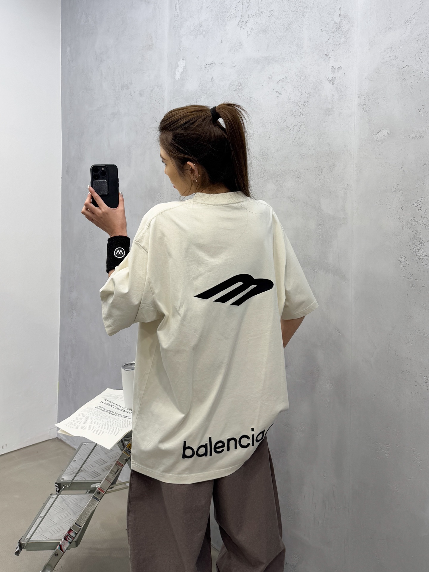 🌾巴黎 ｜ 新款短袖t，成衣洗水工艺加多处刺绣，男女同款，尺码sml