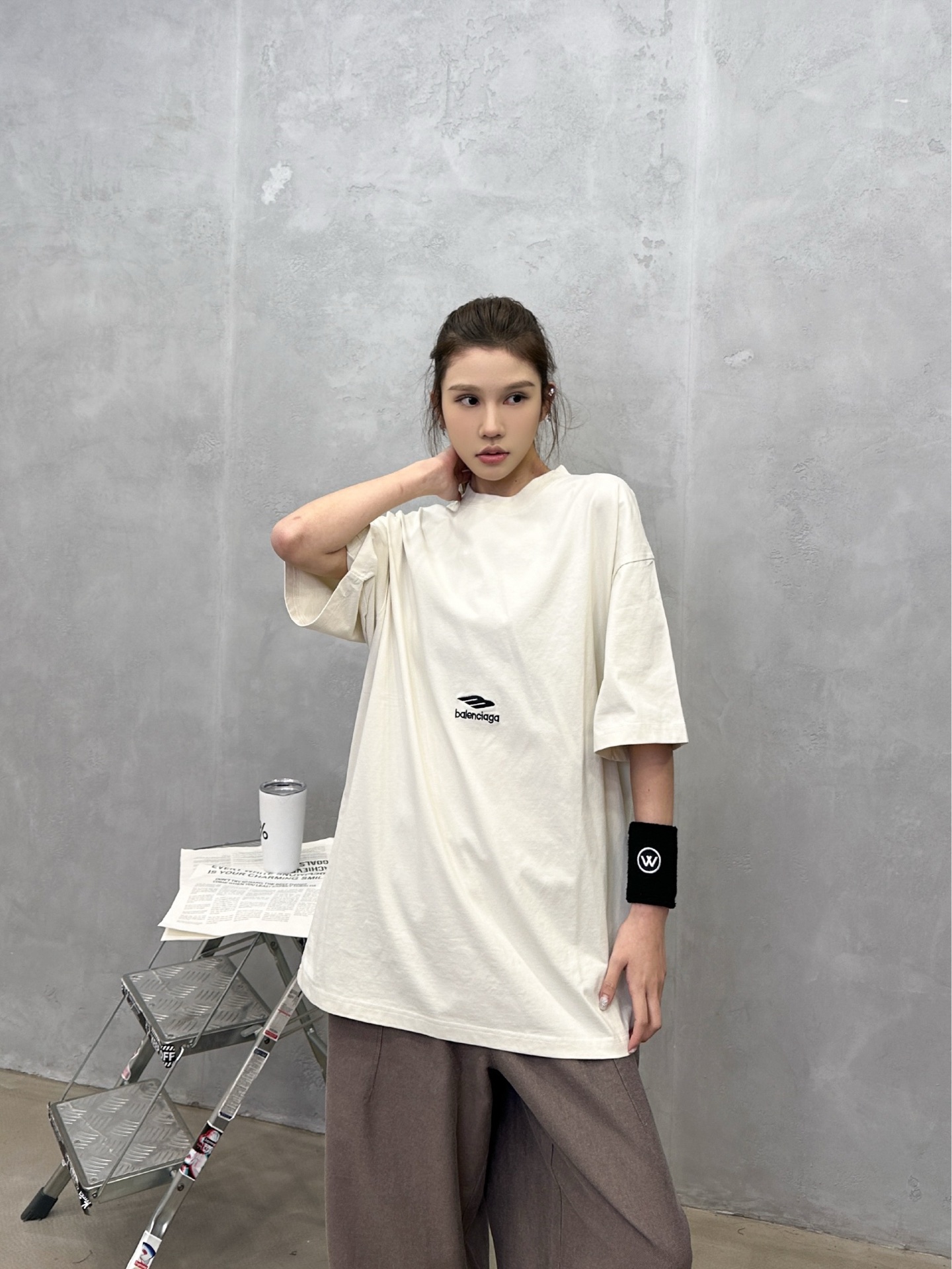 🌾巴黎 ｜ 新款短袖t，成衣洗水工艺加多处刺绣，男女同款，尺码sml