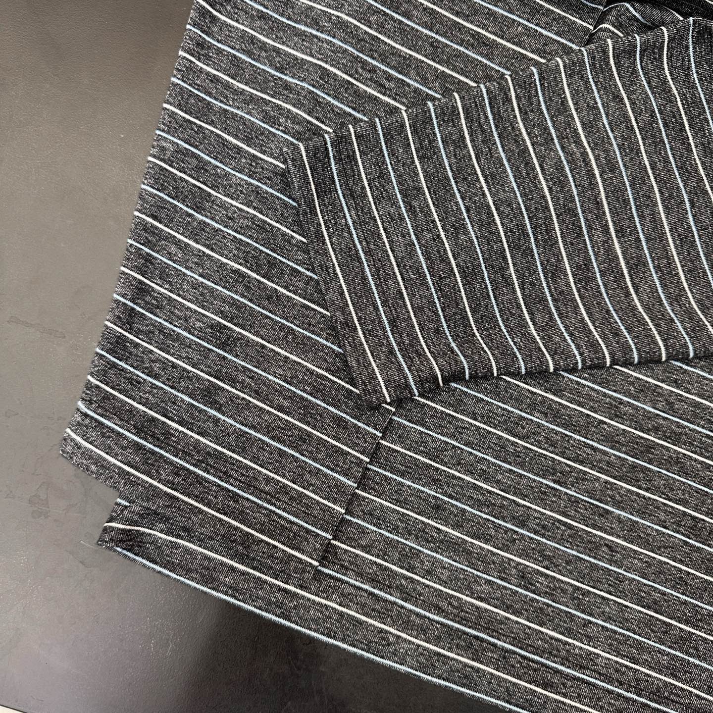 💰克罗心 ｜ 新款长袖t，成衣洗水印花工艺，polo款式设计，特殊条纹面料，男女同款，尺码sml