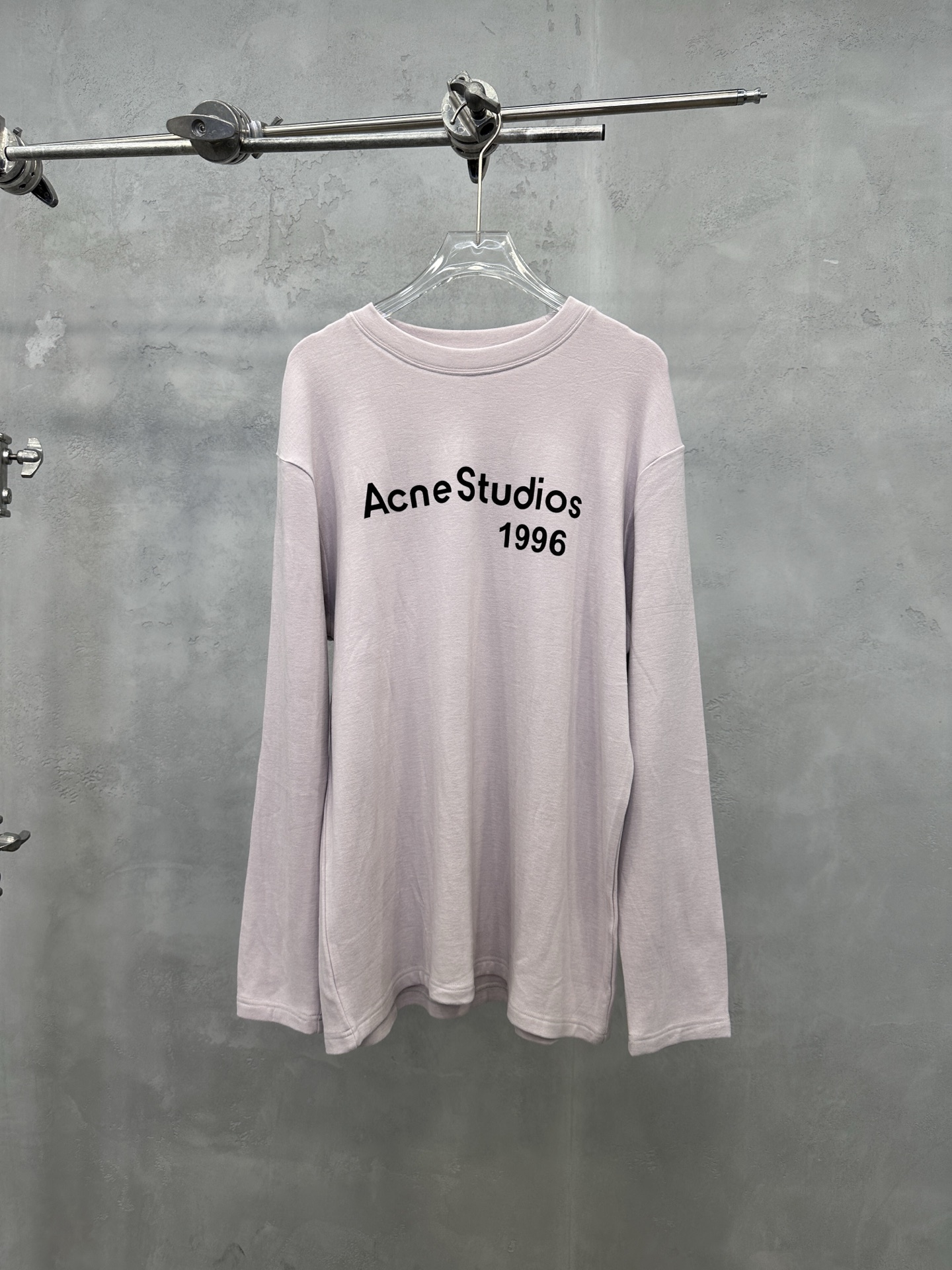 🌾Acne ｜ 新款长袖t，成衣洗水加厚版印花工艺，进口保暖德绒面料，时尚休闲，尺码sml