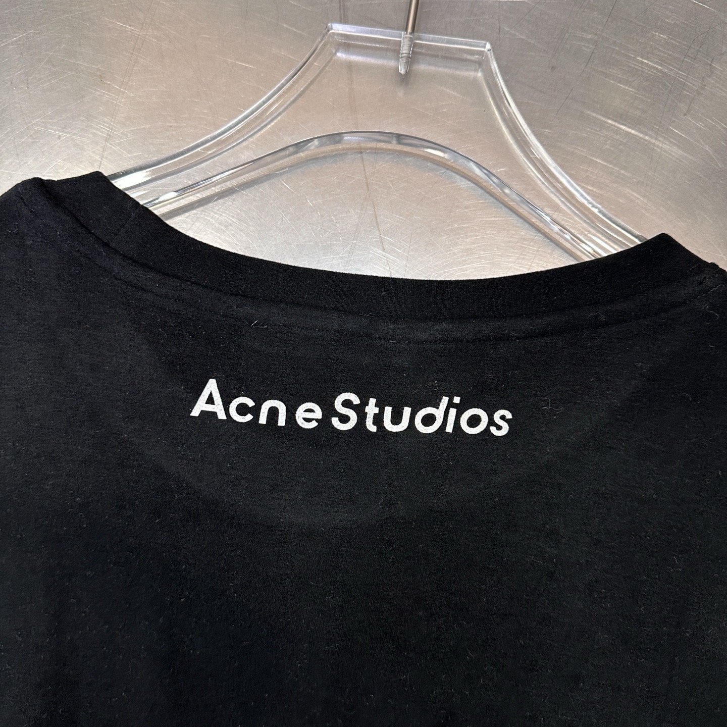 🌾Acne ｜ 新款长袖t，成衣洗水加厚版印花工艺，进口保暖德绒面料，时尚休闲，尺码sml