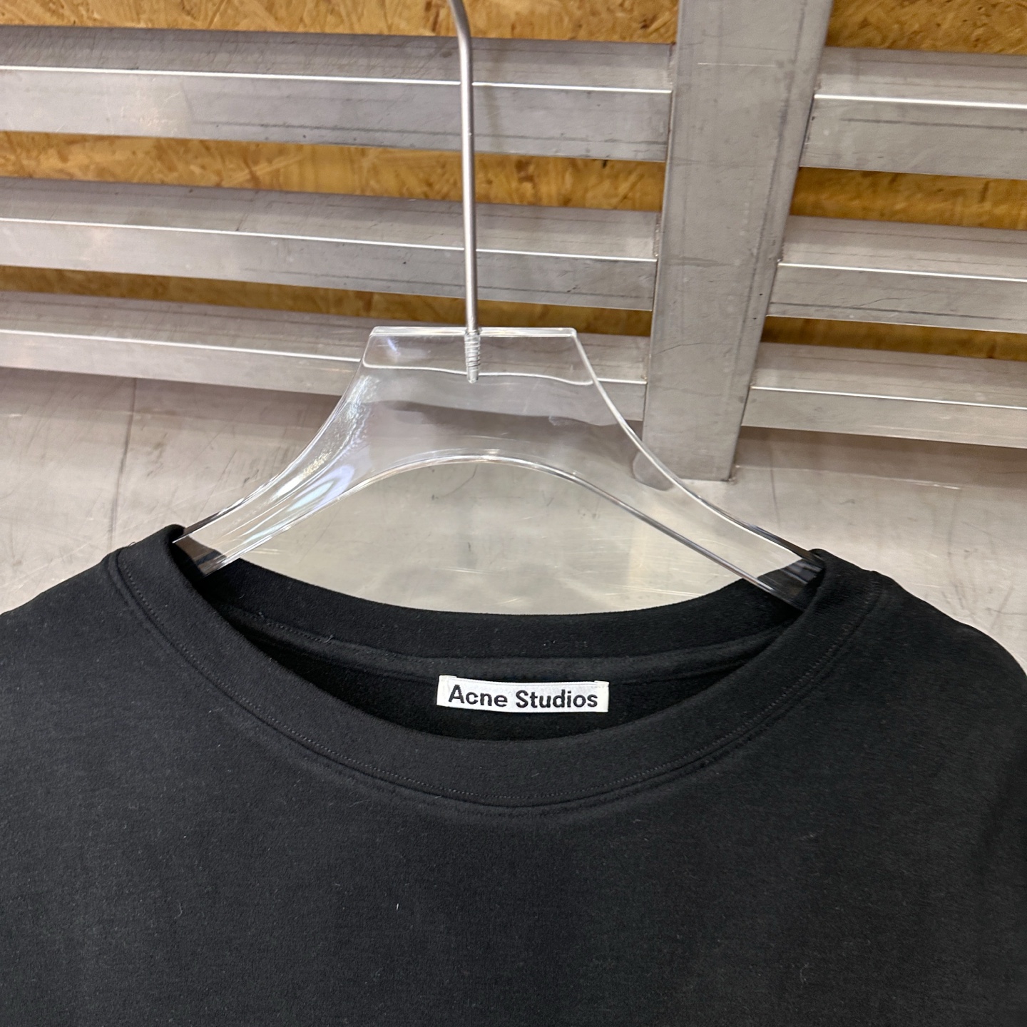 🌾Acne ｜ 新款长袖t，成衣洗水加厚版印花工艺，进口保暖德绒面料，时尚休闲，尺码sml