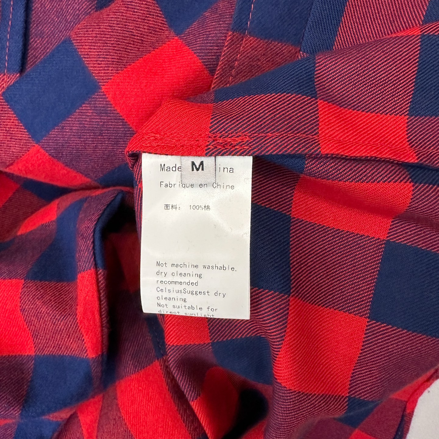 🌾克罗心 ｜ 新款格子衬衣，成衣洗水定型加手工刺绣十字标，日本进口格纹面料，男女同款，尺码sml