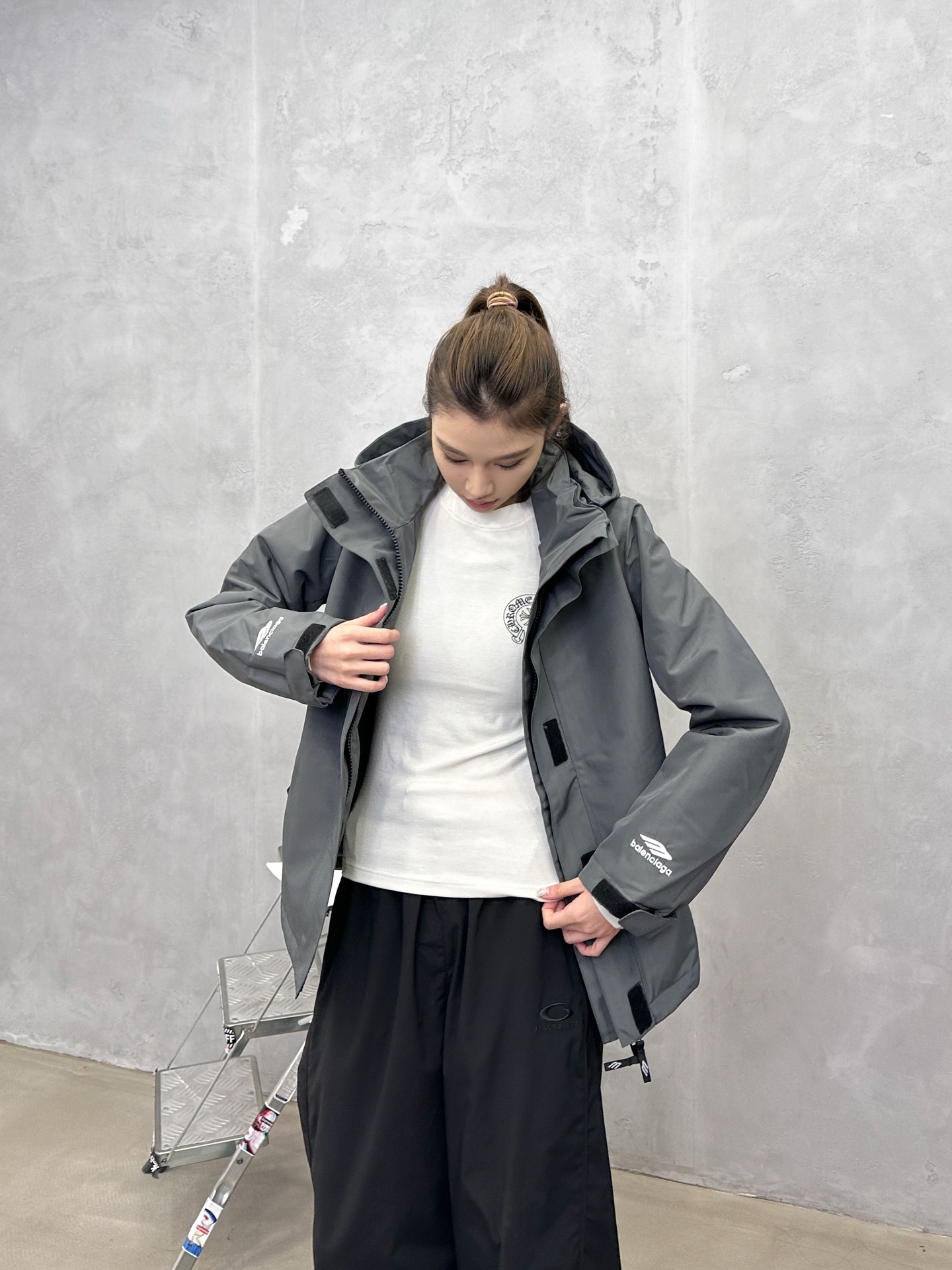 🌾NEW｜「skieear」3b sports🎿滑雪系列新款外套，进口暗纹肌理面部手感超棒，内胆夹棉保暖