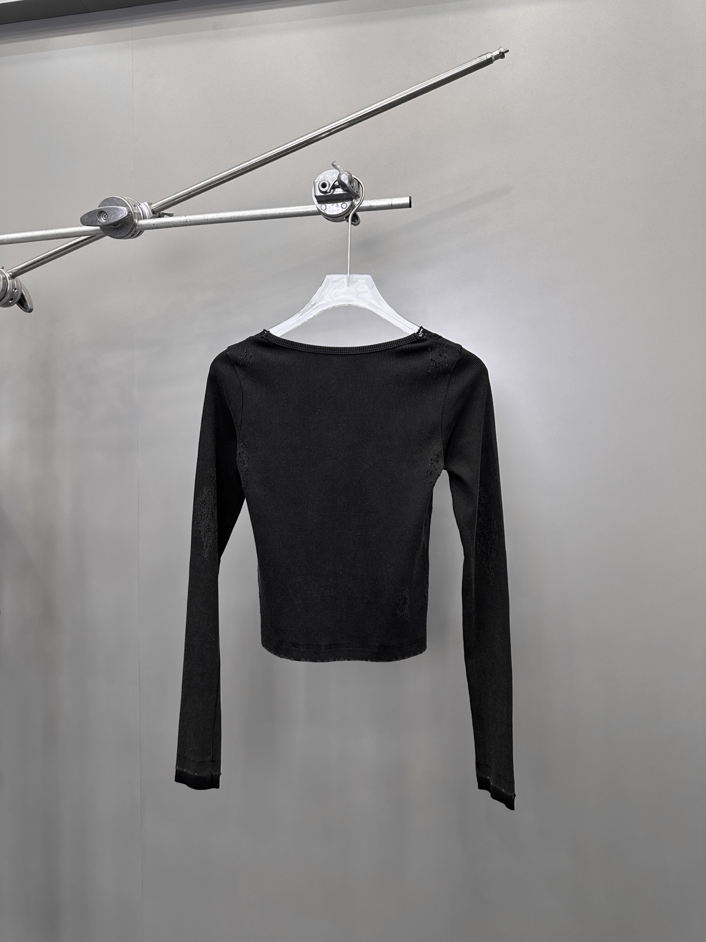 🌾巴黎 ｜ 新款毛织打底，成衣洗水磨破工艺加蕾丝边拼接做工，尺码sml