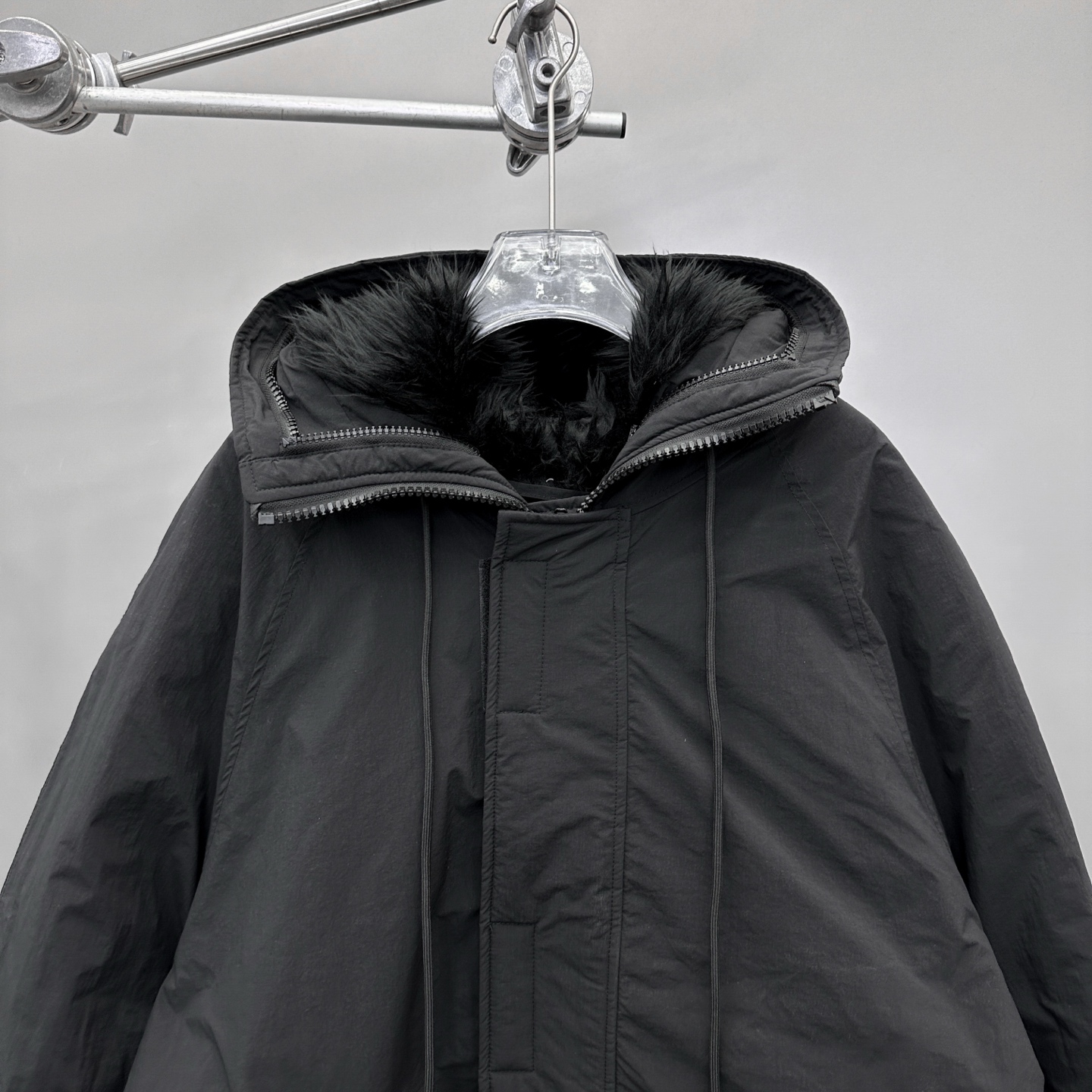 🌾巴黎 ｜ 新款棉外套，成衣洗水工艺，环保仿毛帽，羊毛混纺面料，男女同款，尺码sml