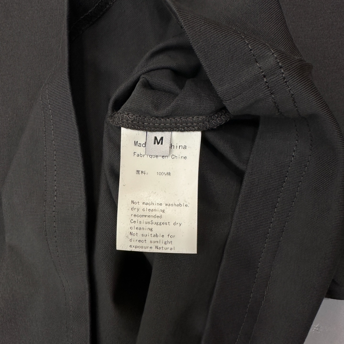 🌾巴黎 ｜ 新款短袖t，成衣洗水加反光印花标，男女同款，尺码sml