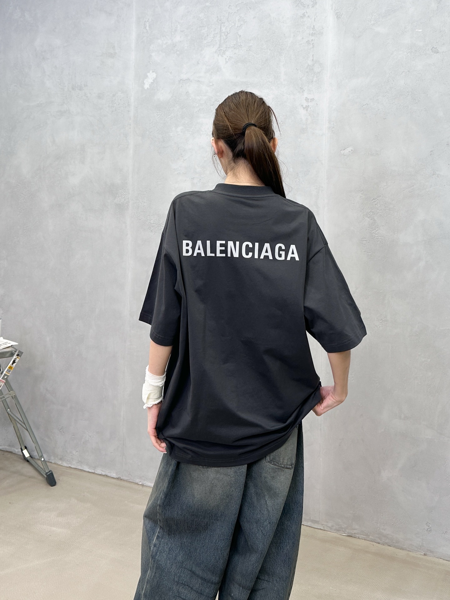 🌾巴黎 ｜ 新款短袖t，成衣洗水加反光印花标，男女同款，尺码sml