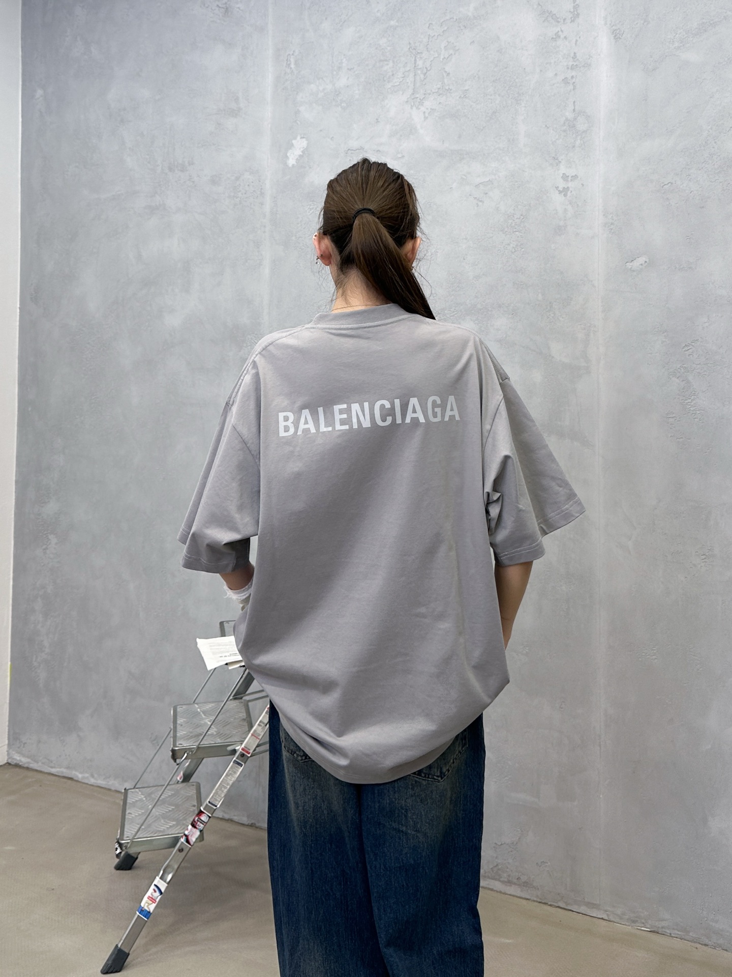 🌾巴黎 ｜ 新款短袖t，成衣洗水加反光印花标，男女同款，尺码sml