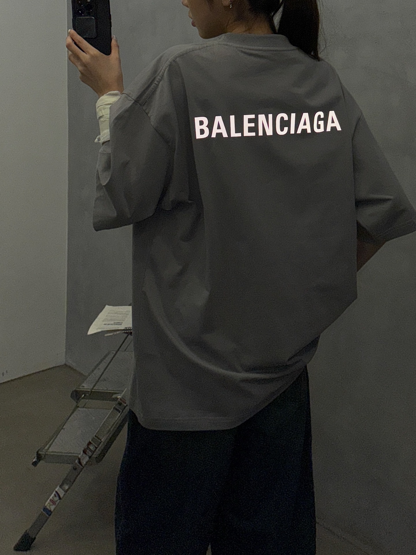 🌾巴黎 ｜ 新款短袖t，成衣洗水加反光印花标，男女同款，尺码sml