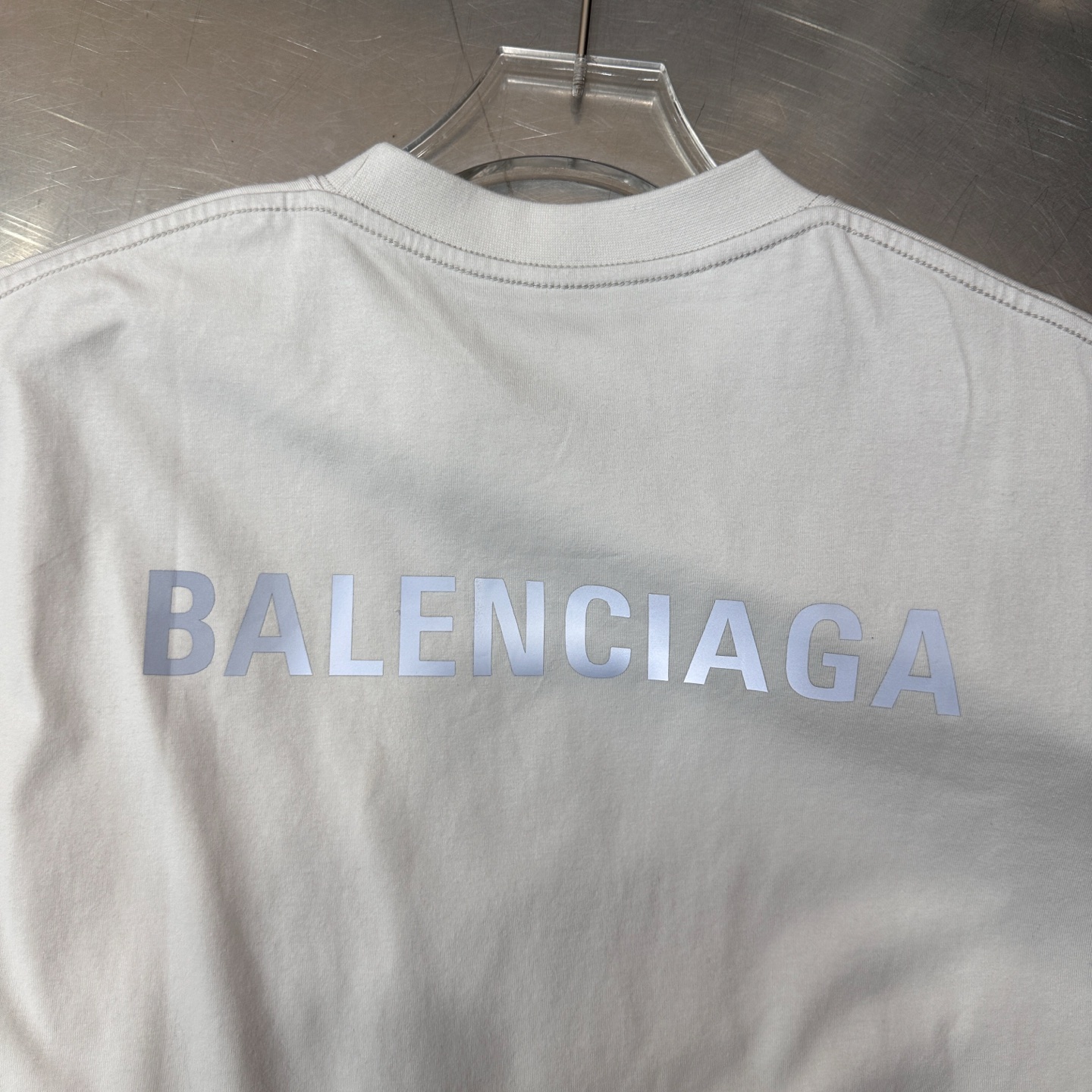 🌾巴黎 ｜ 新款短袖t，成衣洗水加反光印花标，男女同款，尺码sml