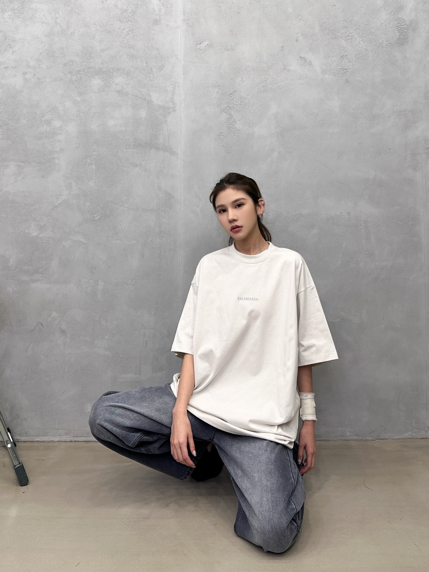 🌾巴黎 ｜ 新款短袖t，成衣洗水加反光印花标，男女同款，尺码sml