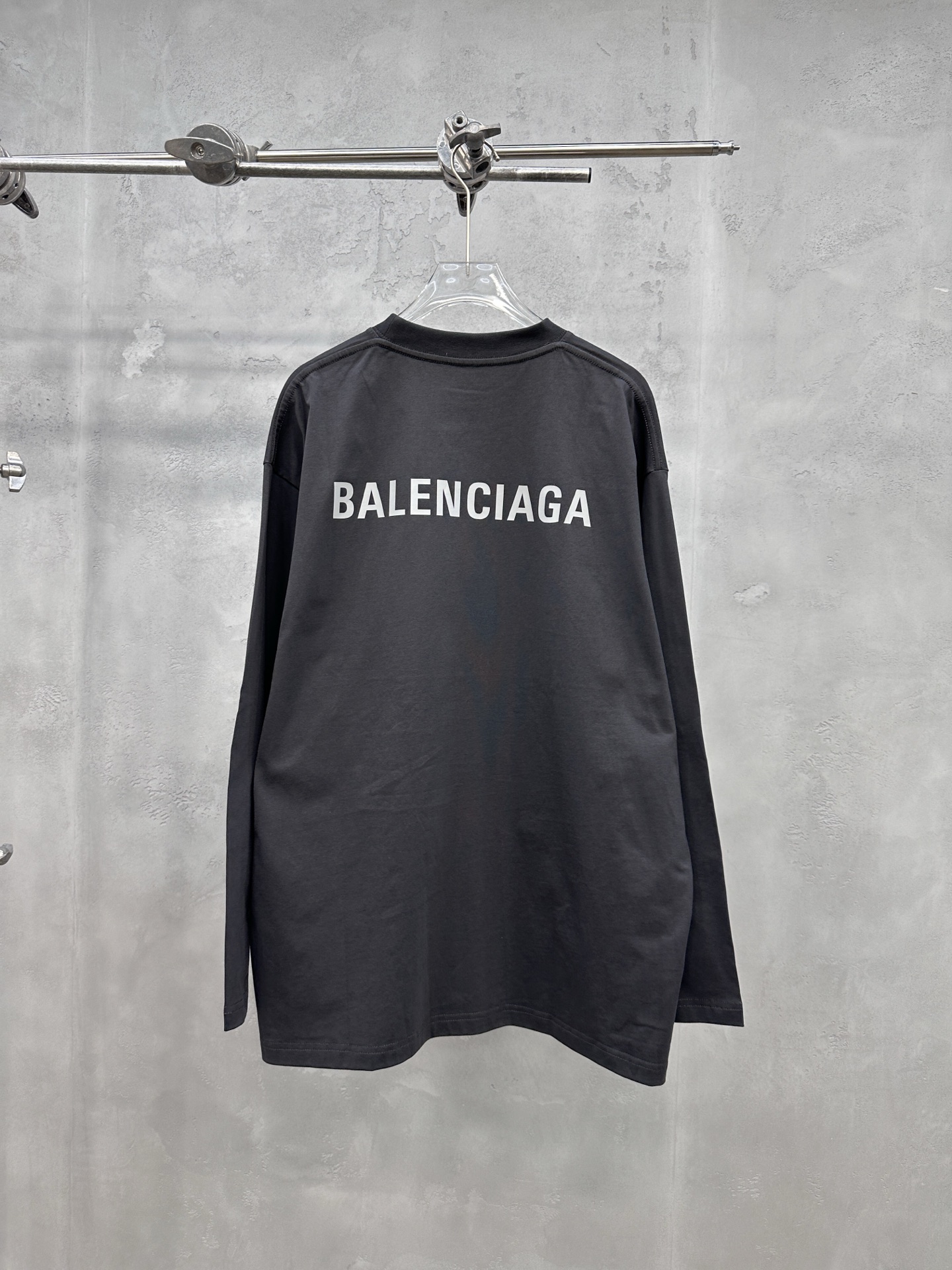 🌾巴黎 ｜ 新款长袖t，成衣洗水加反光印花标，男女同款，尺码sml