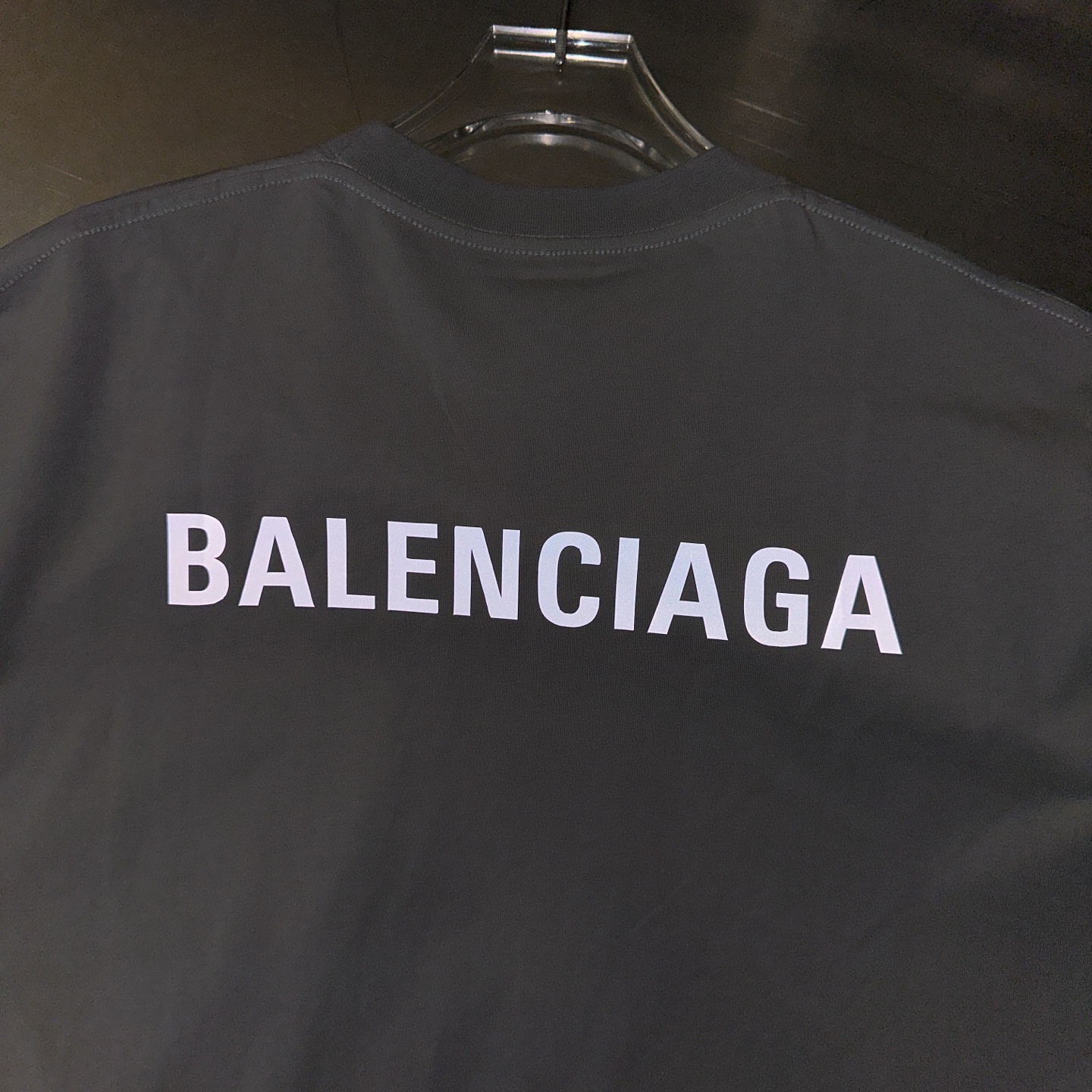 🌾巴黎 ｜ 新款长袖t，成衣洗水加反光印花标，男女同款，尺码sml