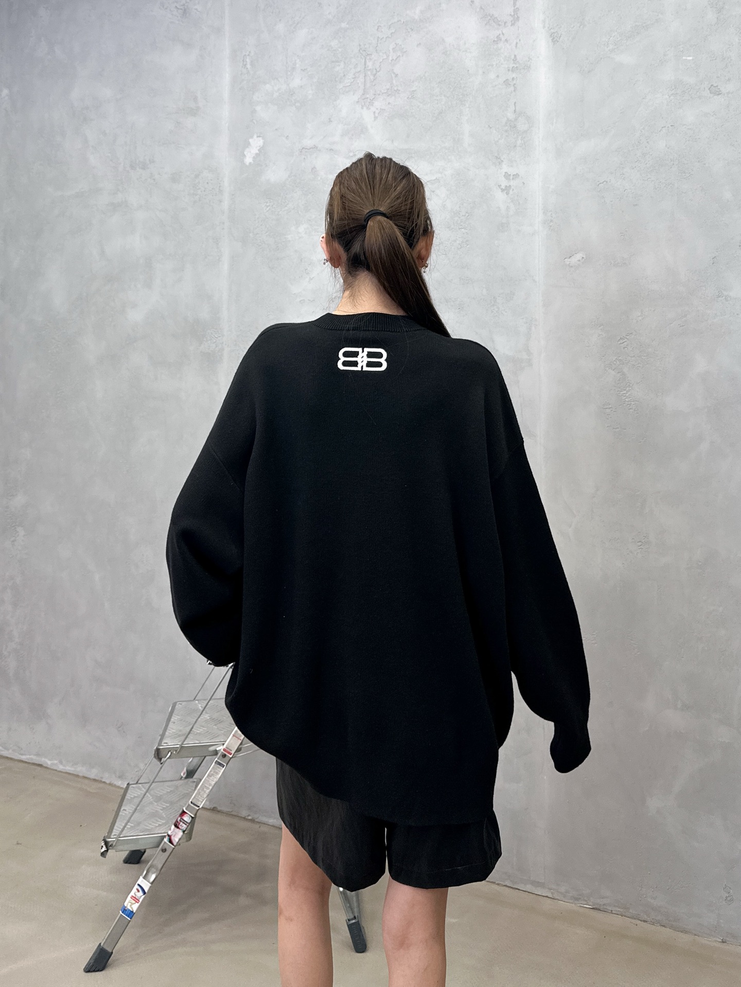 🌾巴黎 ｜ 新款毛织上衣，经典刺绣标，羊毛混纺纱线，男女同款，尺码sml