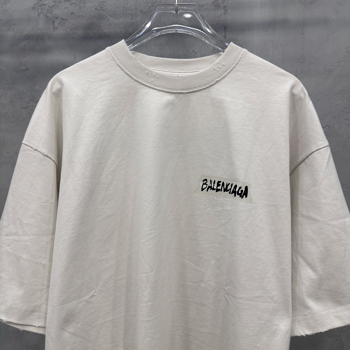 🌾巴黎 ｜ 新款短袖t，成衣洗水吊磨加特殊多层次印花，男女同款，尺码sml