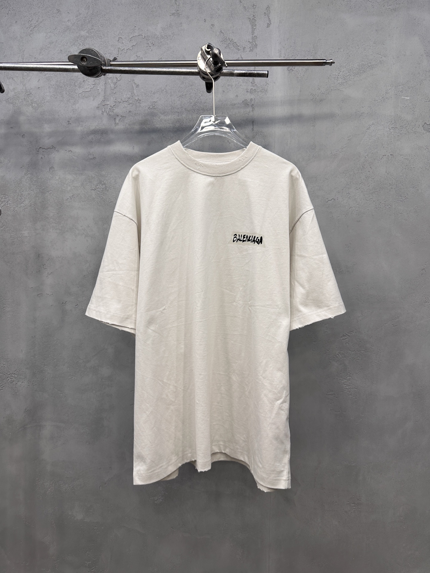 🌾巴黎 ｜ 新款短袖t，成衣洗水吊磨加特殊多层次印花，男女同款，尺码sml