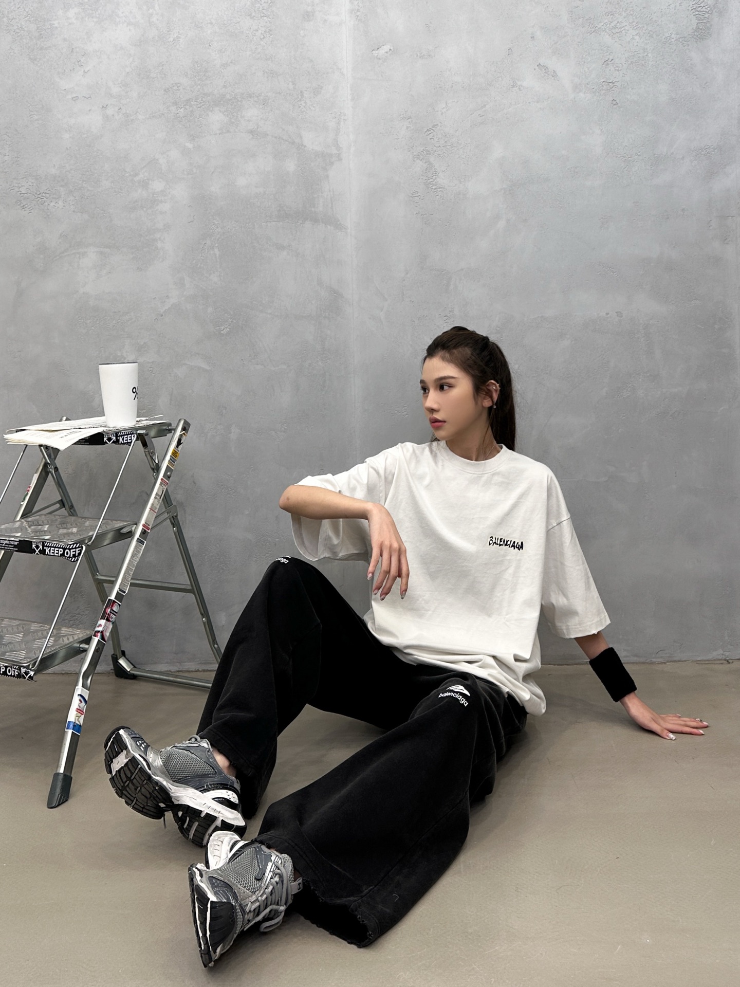 🌾巴黎 ｜ 新款短袖t，成衣洗水吊磨加特殊多层次印花，男女同款，尺码sml