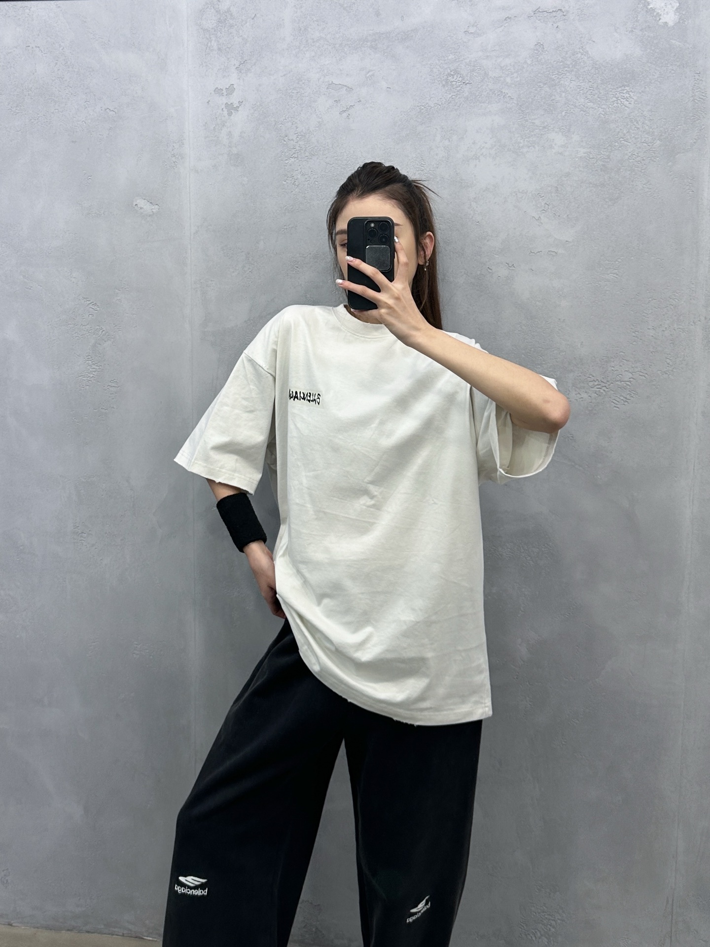 🌾巴黎 ｜ 新款短袖t，成衣洗水吊磨加特殊多层次印花，男女同款，尺码sml