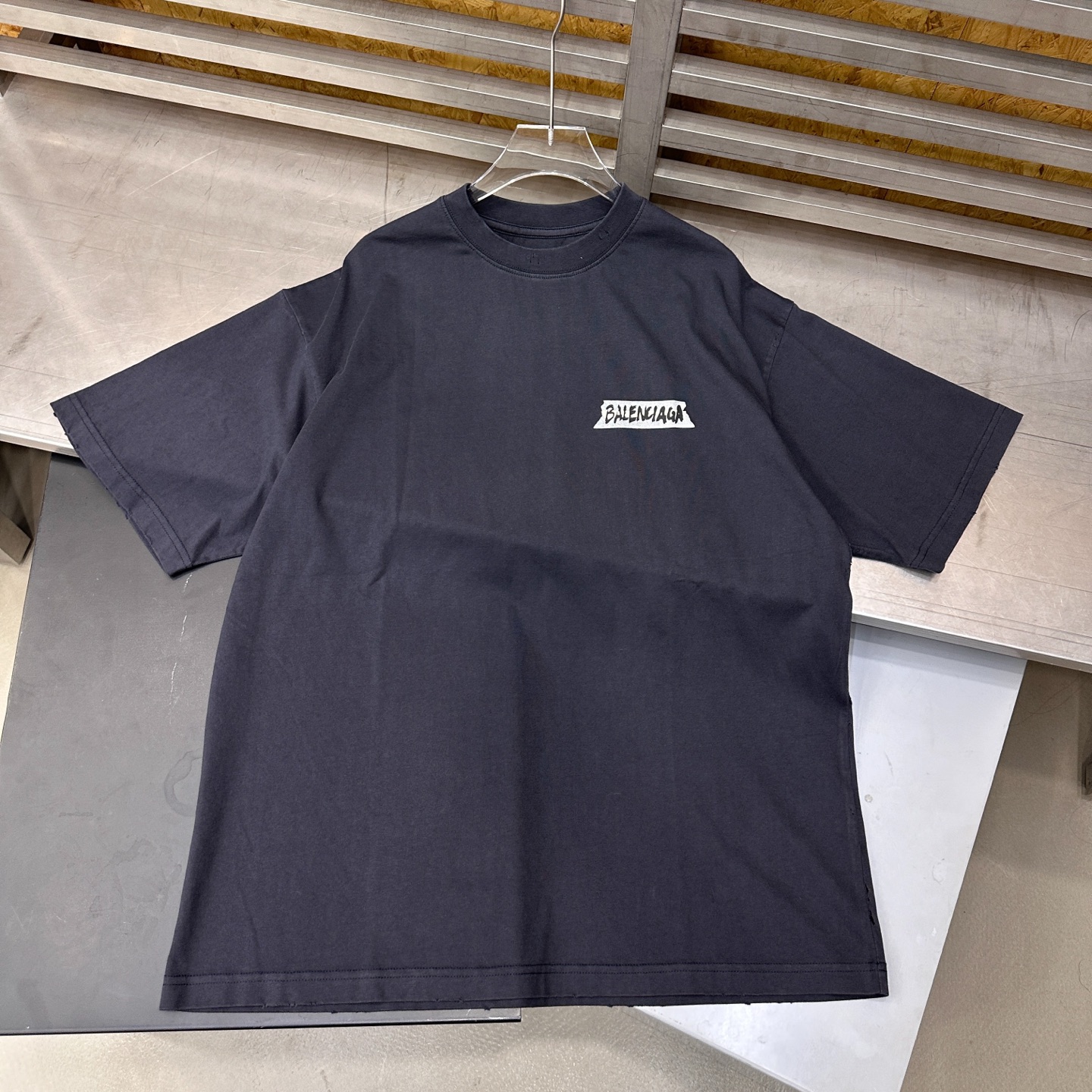 🌾巴黎 ｜ 新款短袖t，成衣洗水吊磨加特殊多层次印花，男女同款，尺码sml