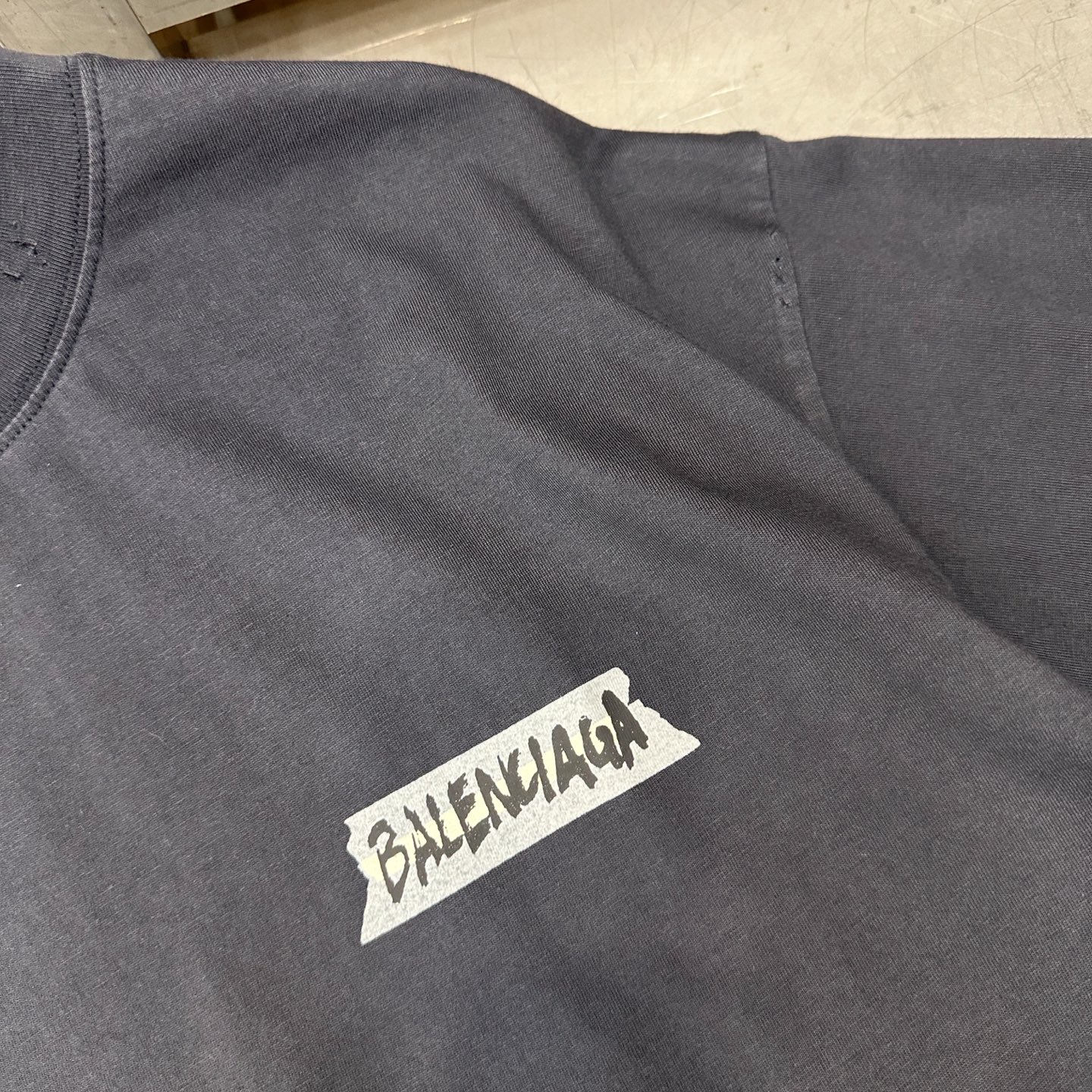 🌾巴黎 ｜ 新款短袖t，成衣洗水吊磨加特殊多层次印花，男女同款，尺码sml