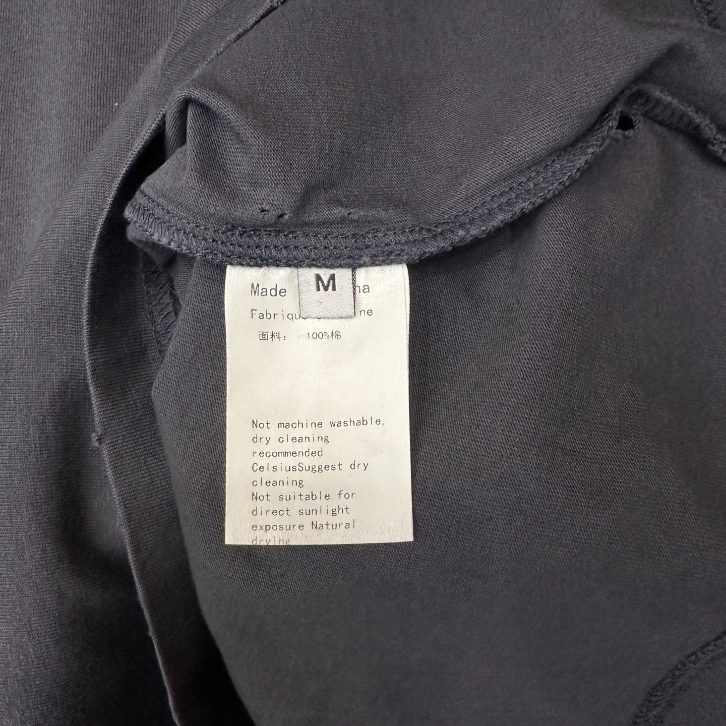 🌾巴黎 ｜ 新款短袖t，成衣洗水吊磨加特殊多层次印花，男女同款，尺码sml