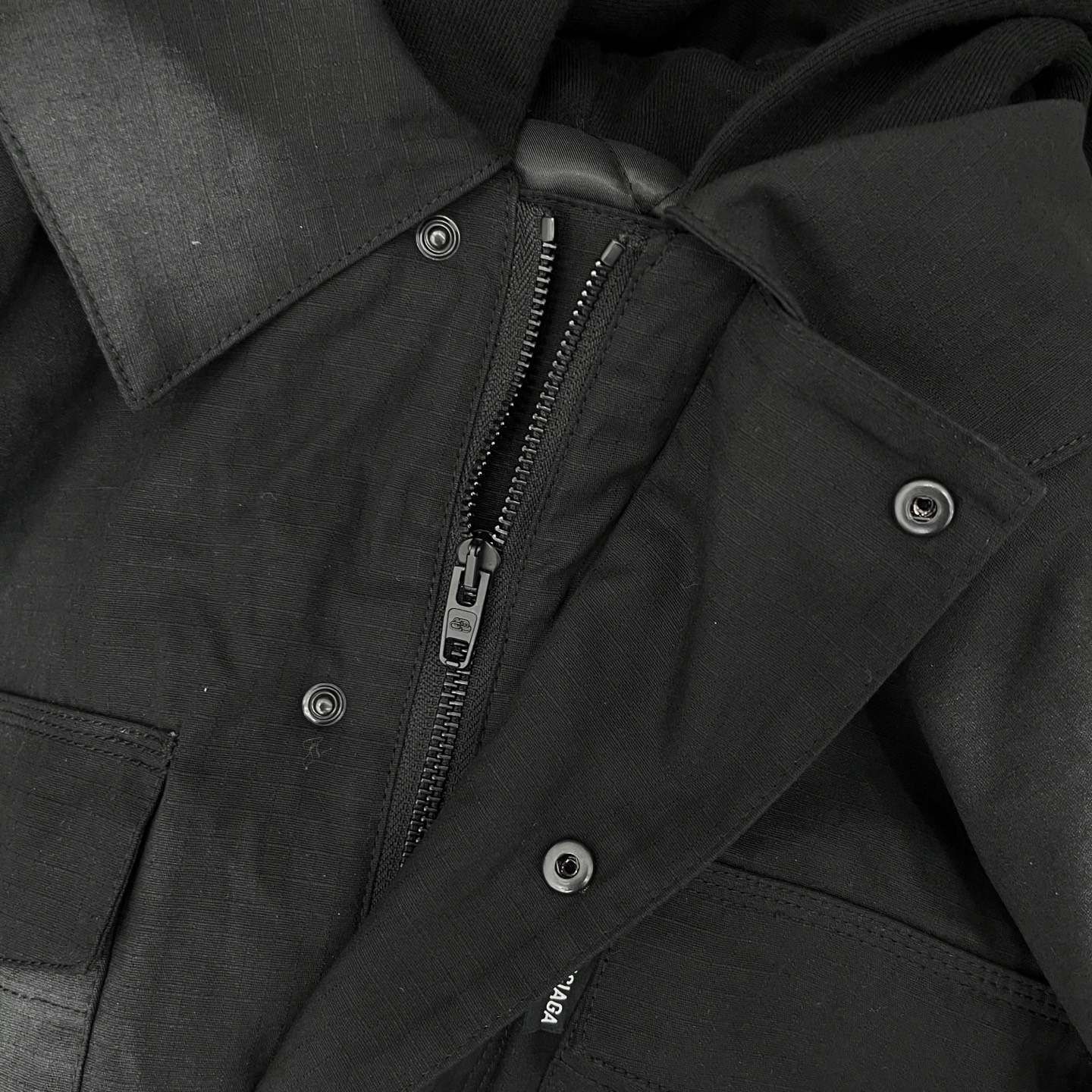 🌾巴黎 ｜ 新款棉外套，成衣洗水吊磨做旧工艺，经典刺绣标，男女同款，尺码sml