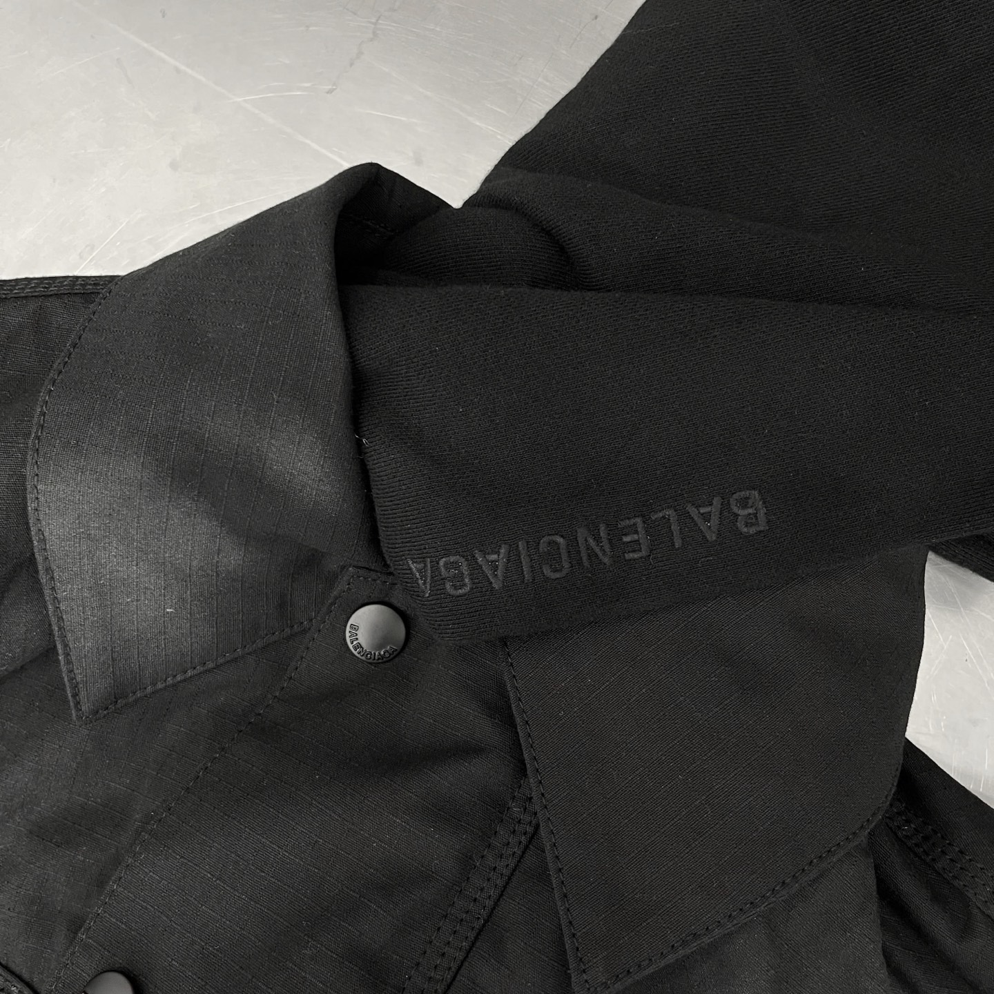 🌾巴黎 ｜ 新款棉外套，成衣洗水吊磨做旧工艺，经典刺绣标，男女同款，尺码sml