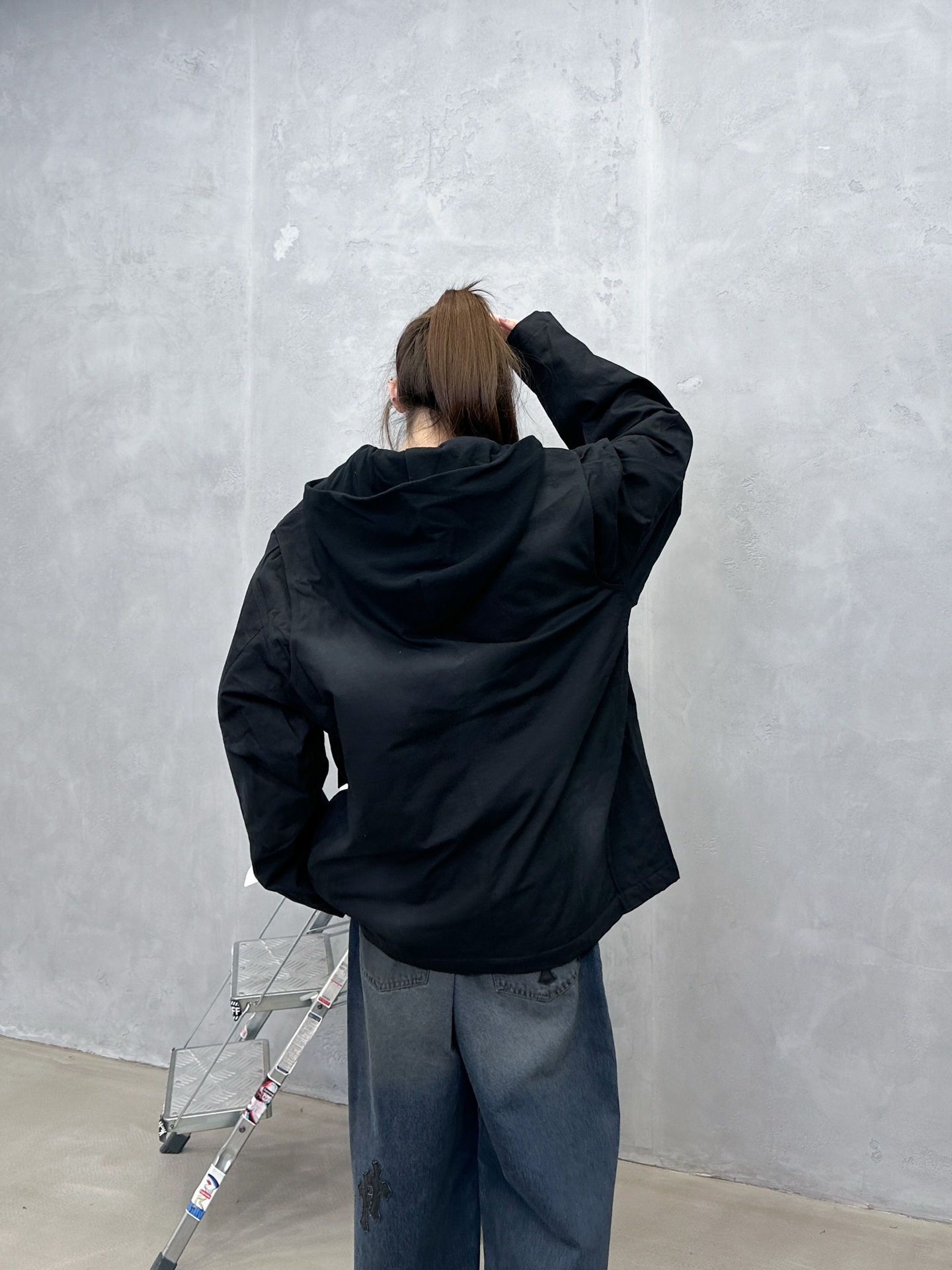 🌾巴黎 ｜ 新款棉外套，成衣洗水吊磨做旧工艺，经典刺绣标，男女同款，尺码sml