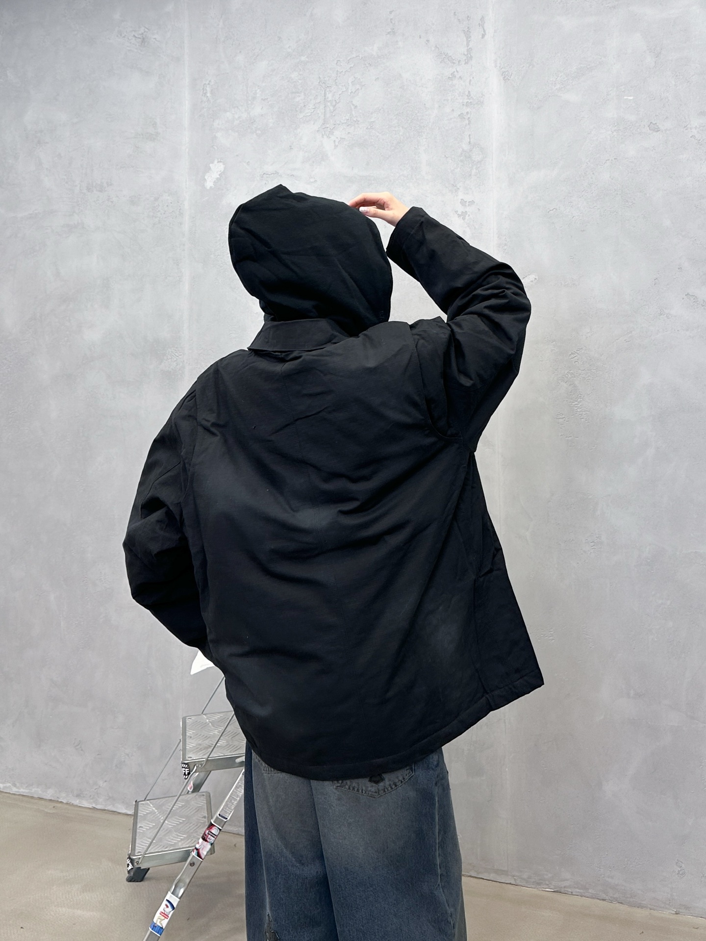 🌾巴黎 ｜ 新款棉外套，成衣洗水吊磨做旧工艺，经典刺绣标，男女同款，尺码sml