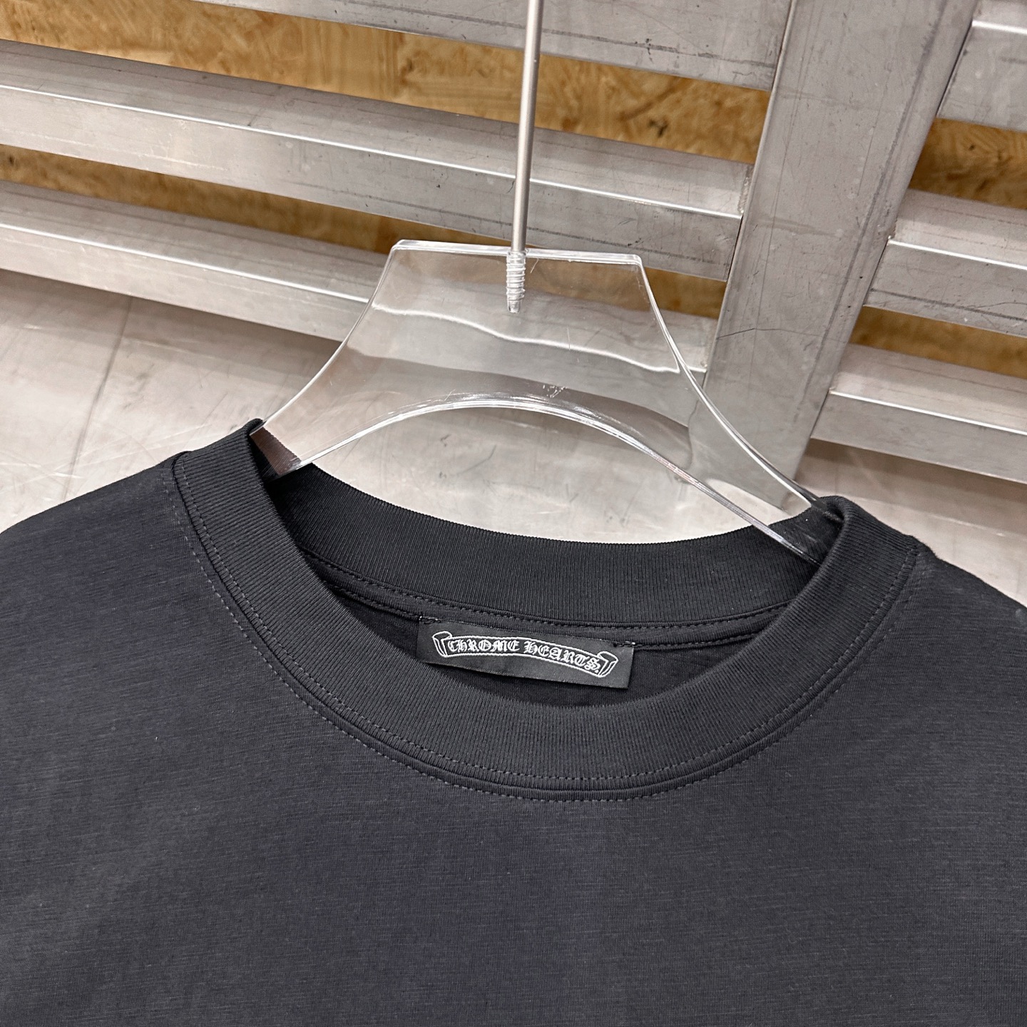 🌾克罗心 ｜ 新款长袖t，成衣洗水加4处刺绣工艺，男女同款，尺码sml