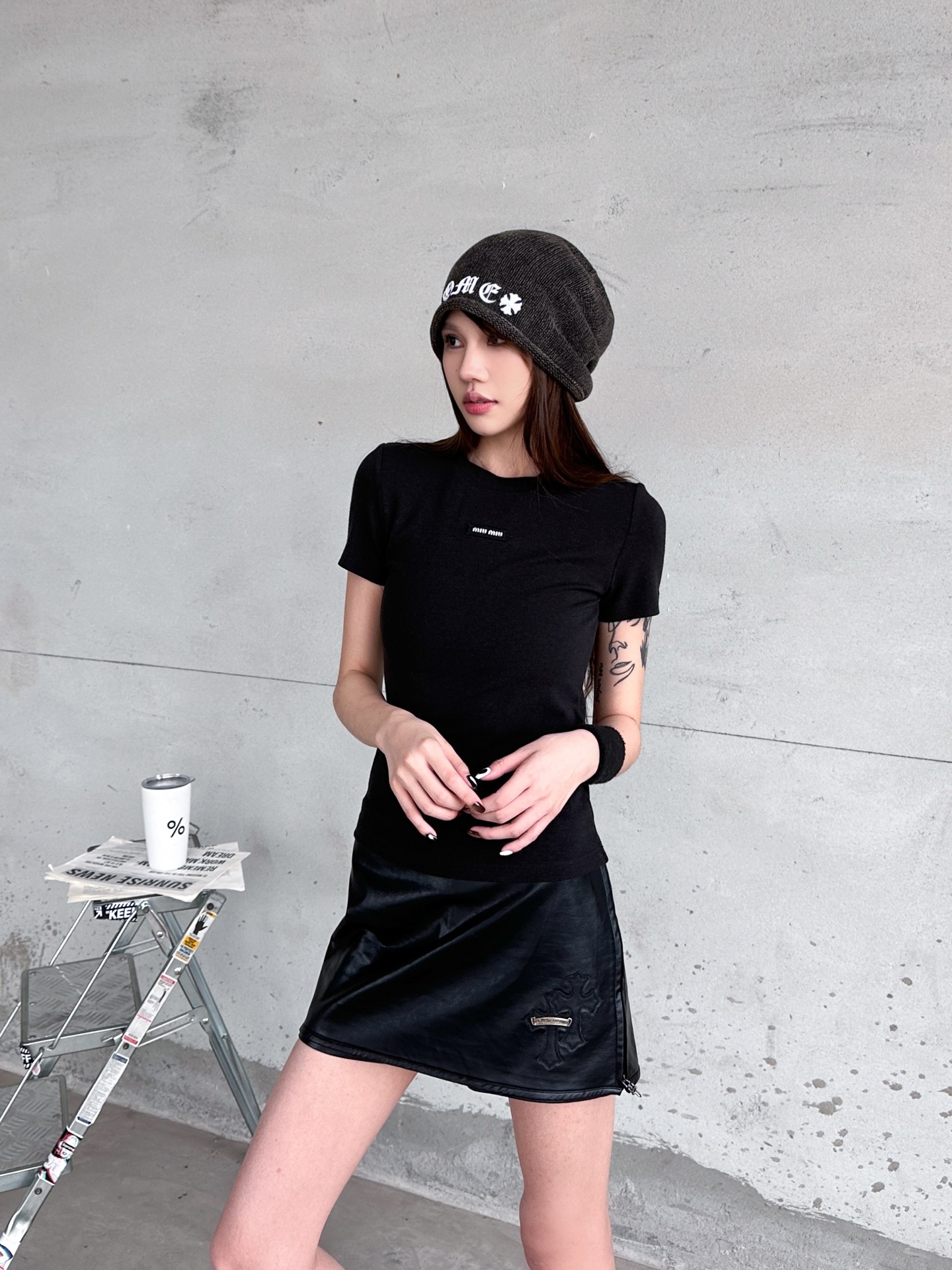 🌾Miu ｜ 新款打底短袖t，基础修身版型，进口莱赛尔羊毛面料亲肤感超强，时尚休闲，尺码sml