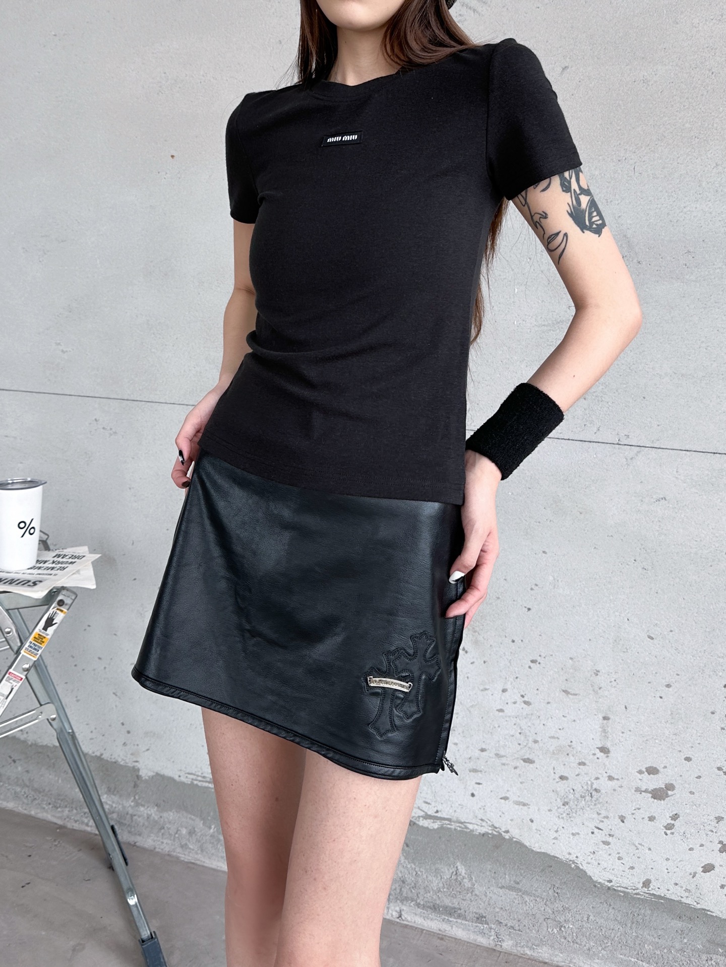 🌾Miu ｜ 新款打底短袖t，基础修身版型，进口莱赛尔羊毛面料亲肤感超强，时尚休闲，尺码sml