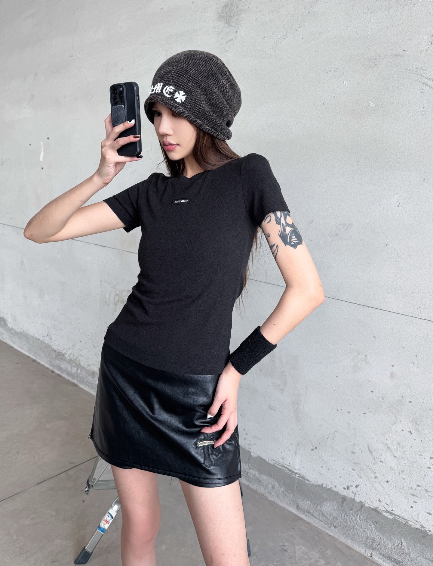 🌾Miu ｜ 新款打底短袖t，基础修身版型，进口莱赛尔羊毛面料亲肤感超强，时尚休闲，尺码sml